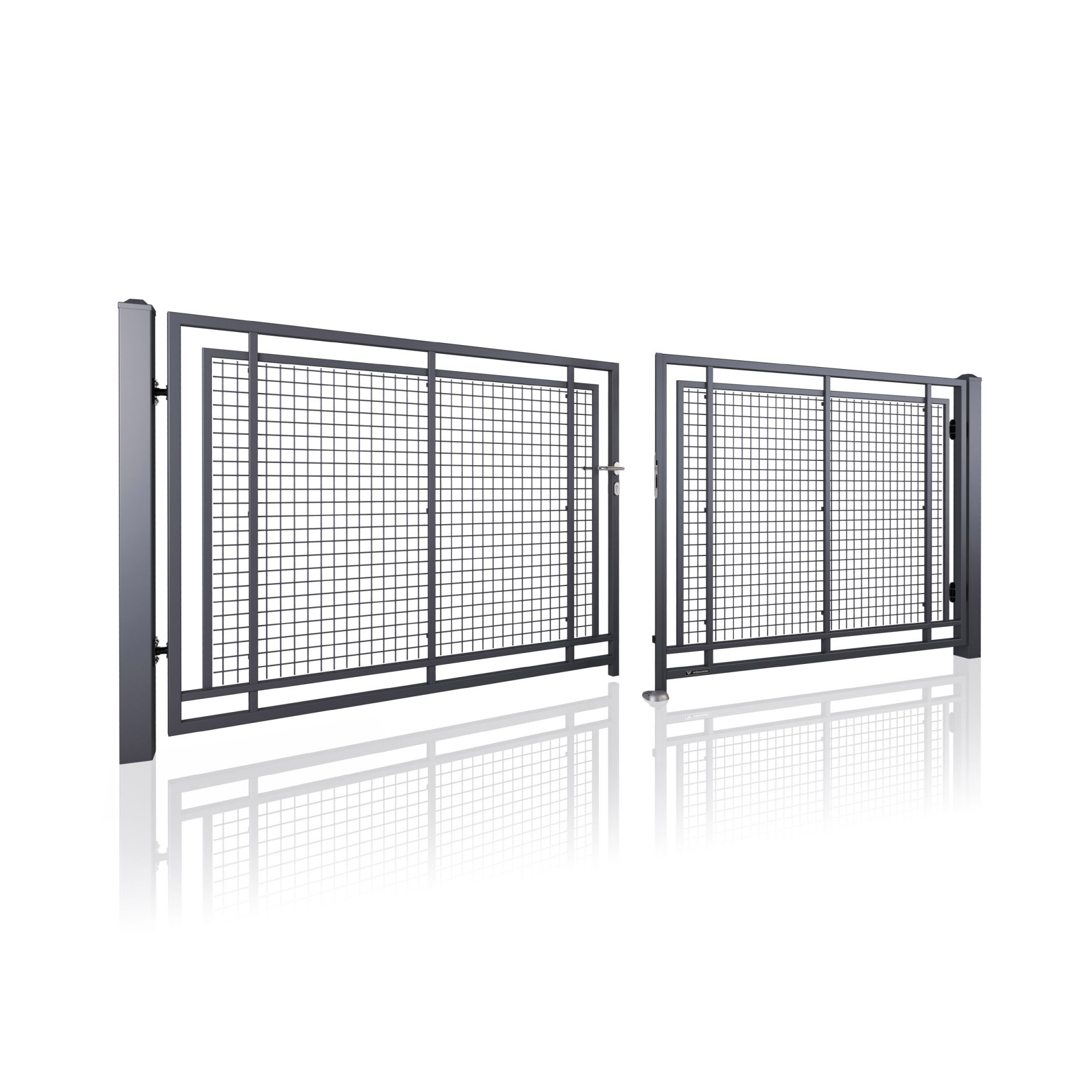 Brama dwuskrzydłowa MODERN AW.10.100/P — zdjęcie 14