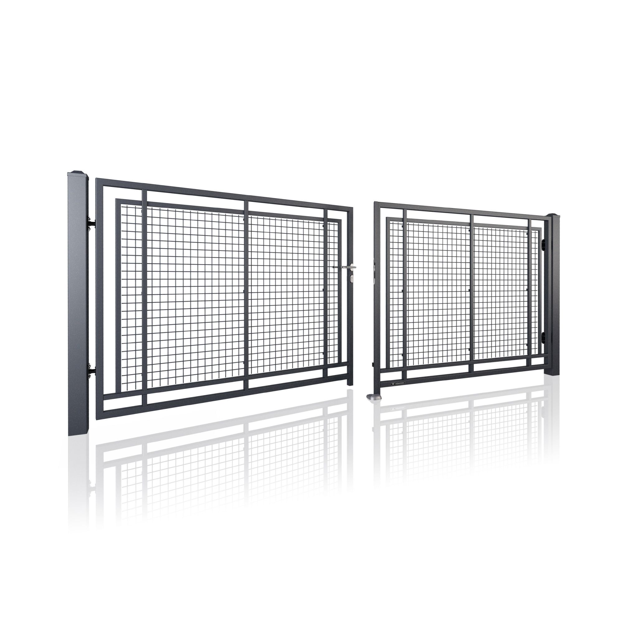 Brama dwuskrzydłowa MODERN AW.10.100/P — zdjęcie 15