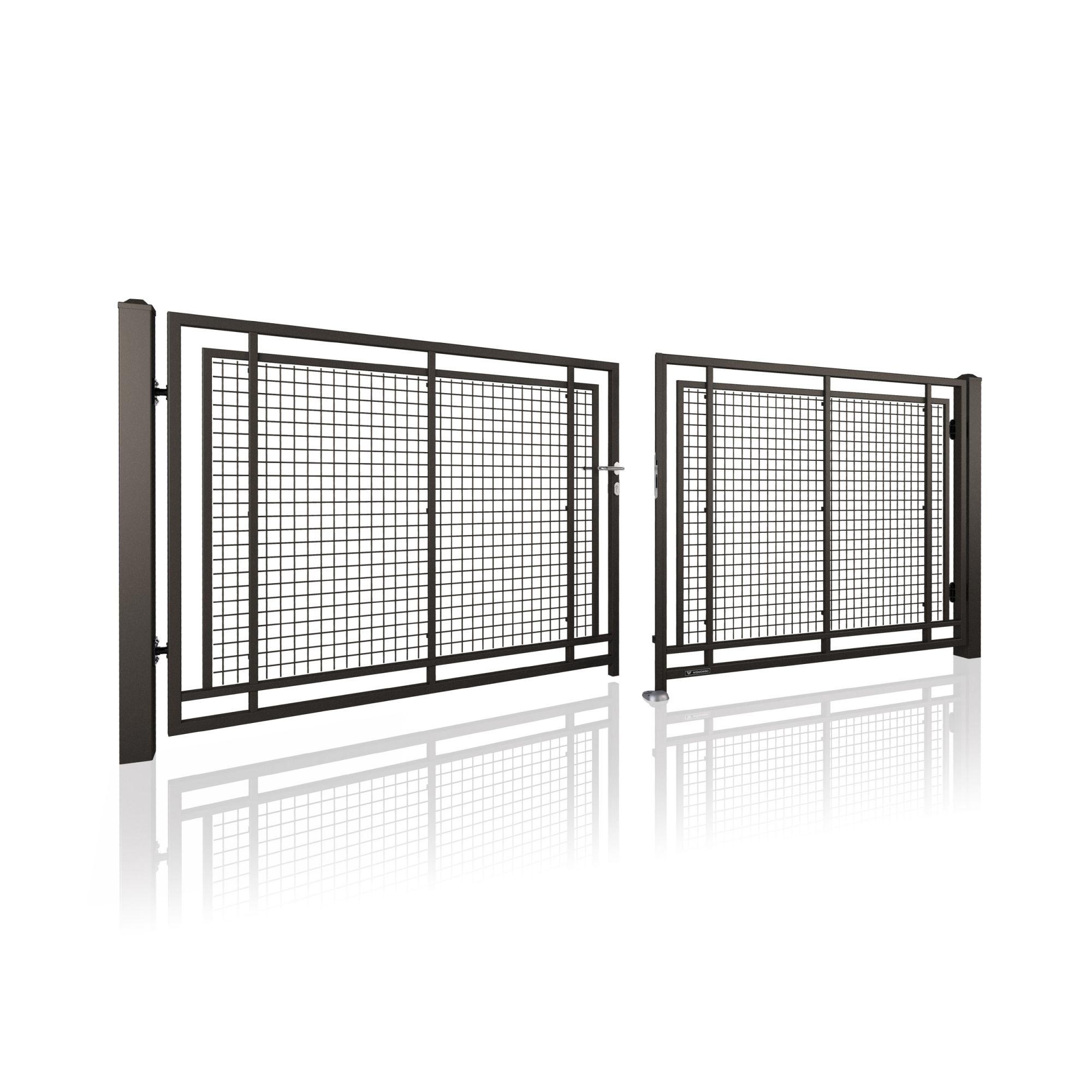 Brama dwuskrzydłowa MODERN AW.10.100/P — zdjęcie 17