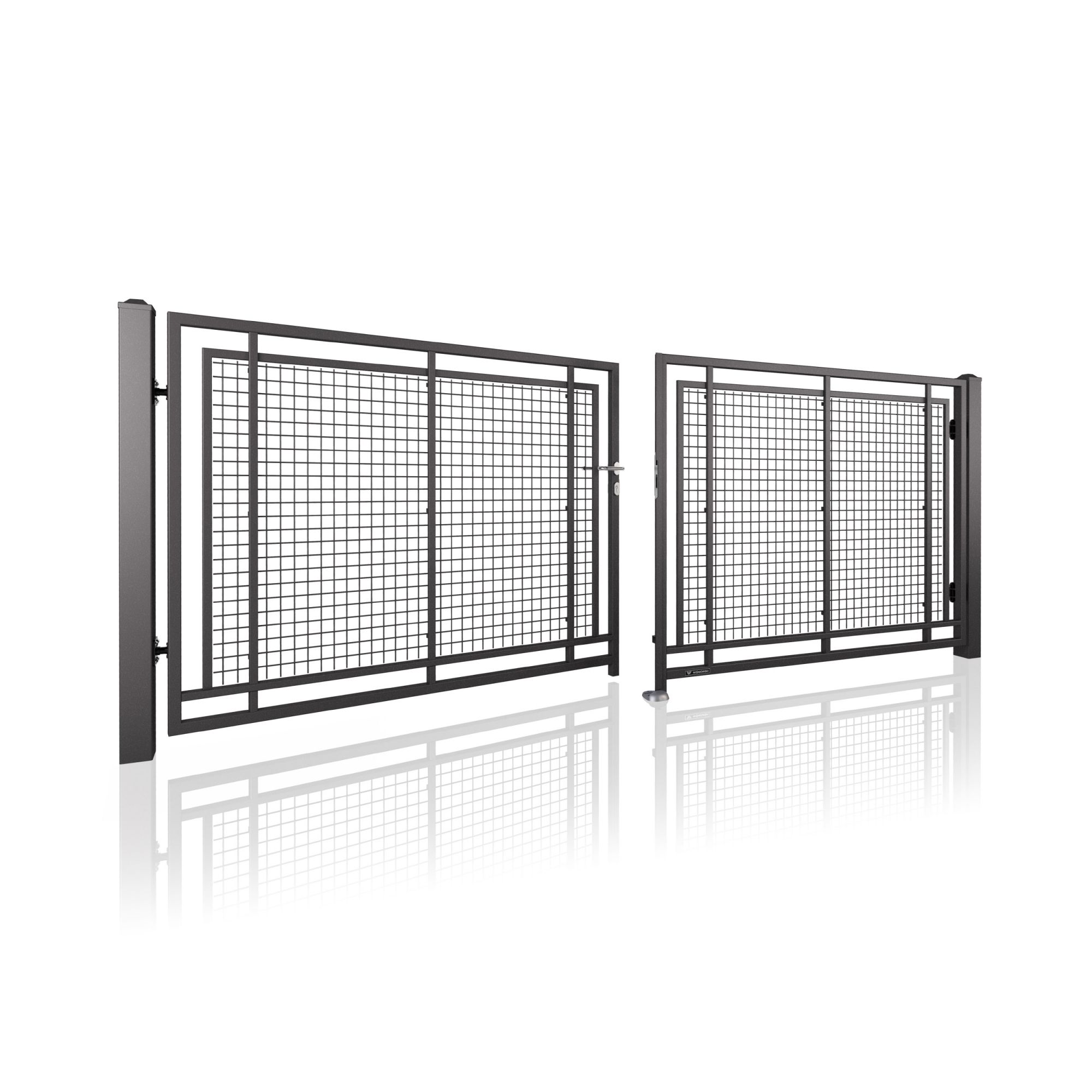 Brama dwuskrzydłowa MODERN AW.10.100/P — zdjęcie 18