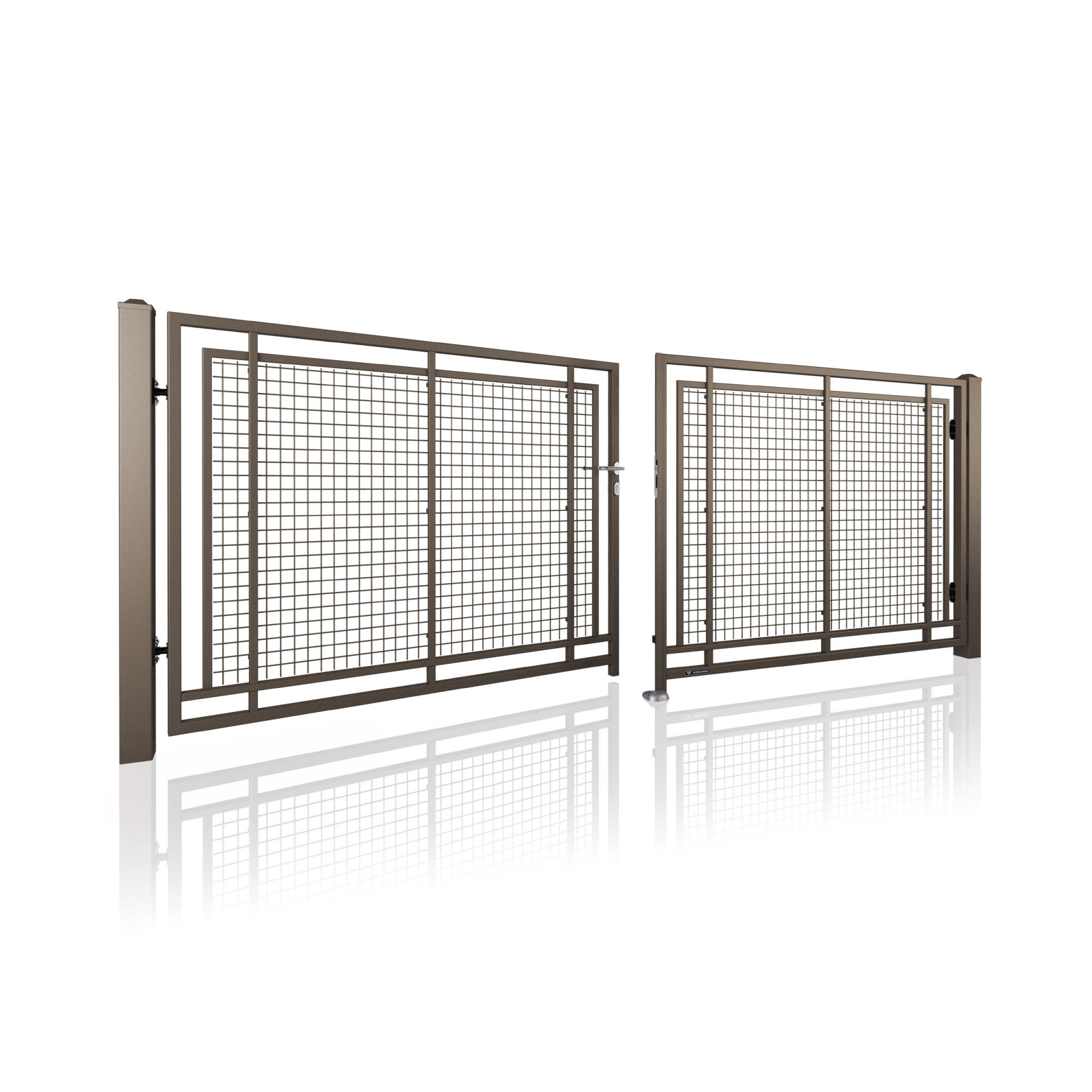 Brama dwuskrzydłowa MODERN AW.10.100/P — zdjęcie 19