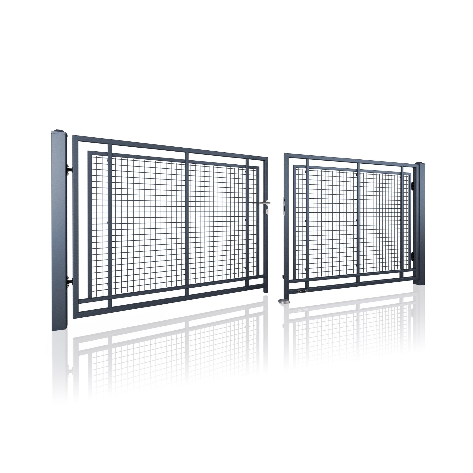 Brama dwuskrzydłowa MODERN AW.10.100/P — zdjęcie 25
