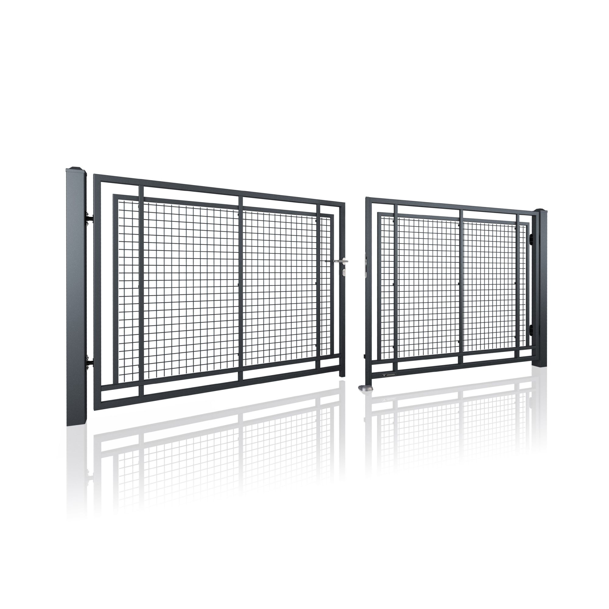 Brama dwuskrzydłowa MODERN AW.10.100/P — zdjęcie 26