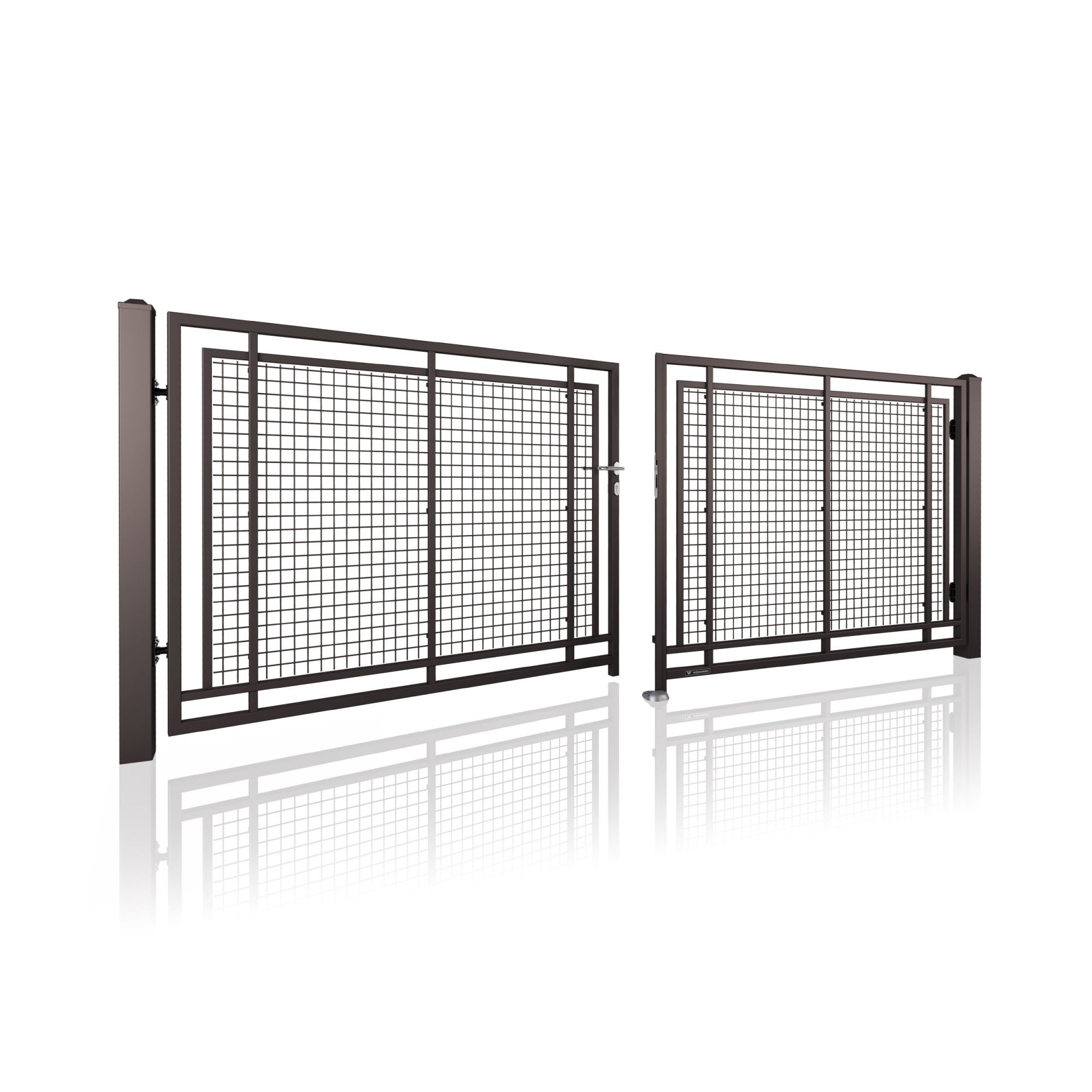 Brama dwuskrzydłowa MODERN AW.10.100/P — zdjęcie 11