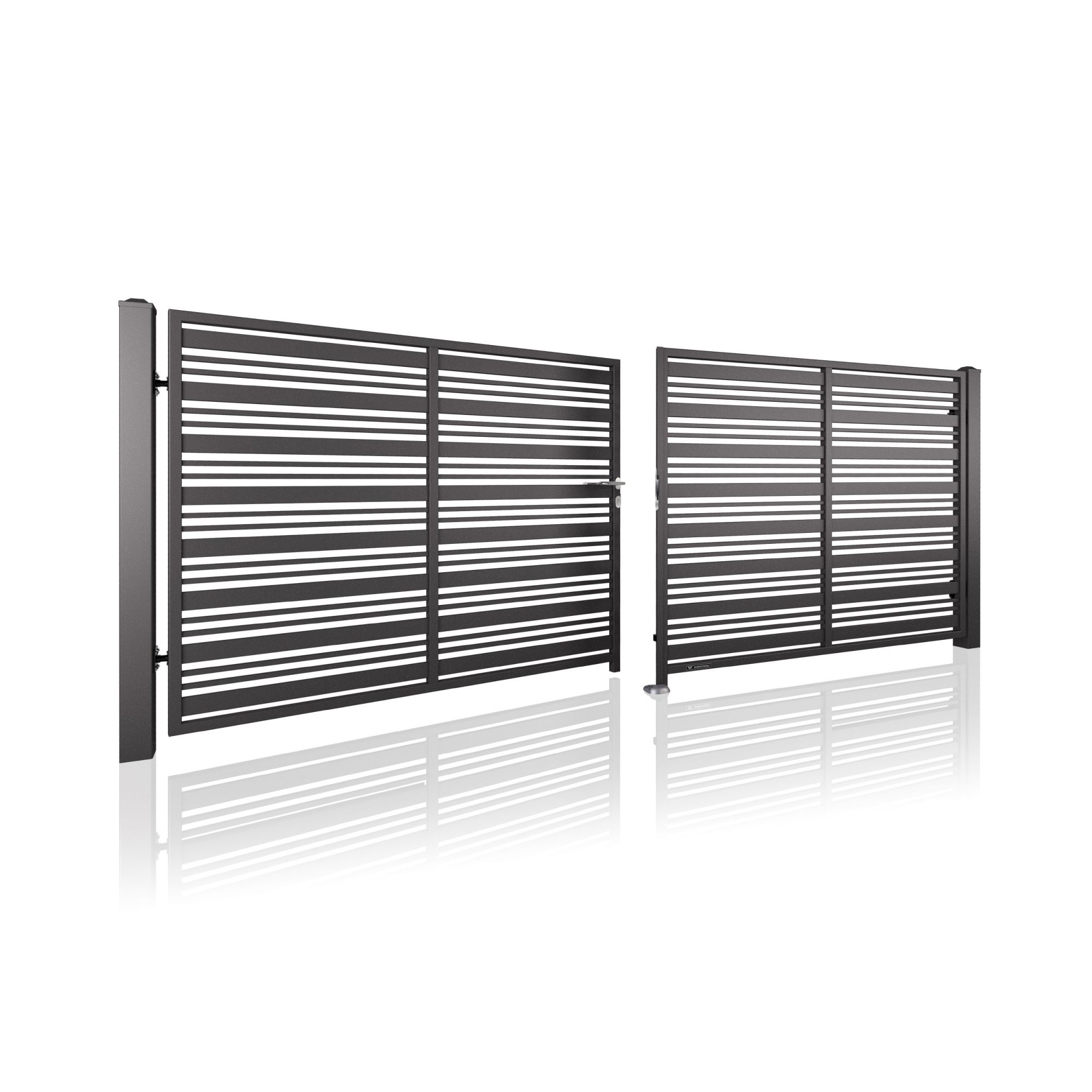 Brama dwuskrzydłowa MODERN AW.10.107/P — zdjęcie 18