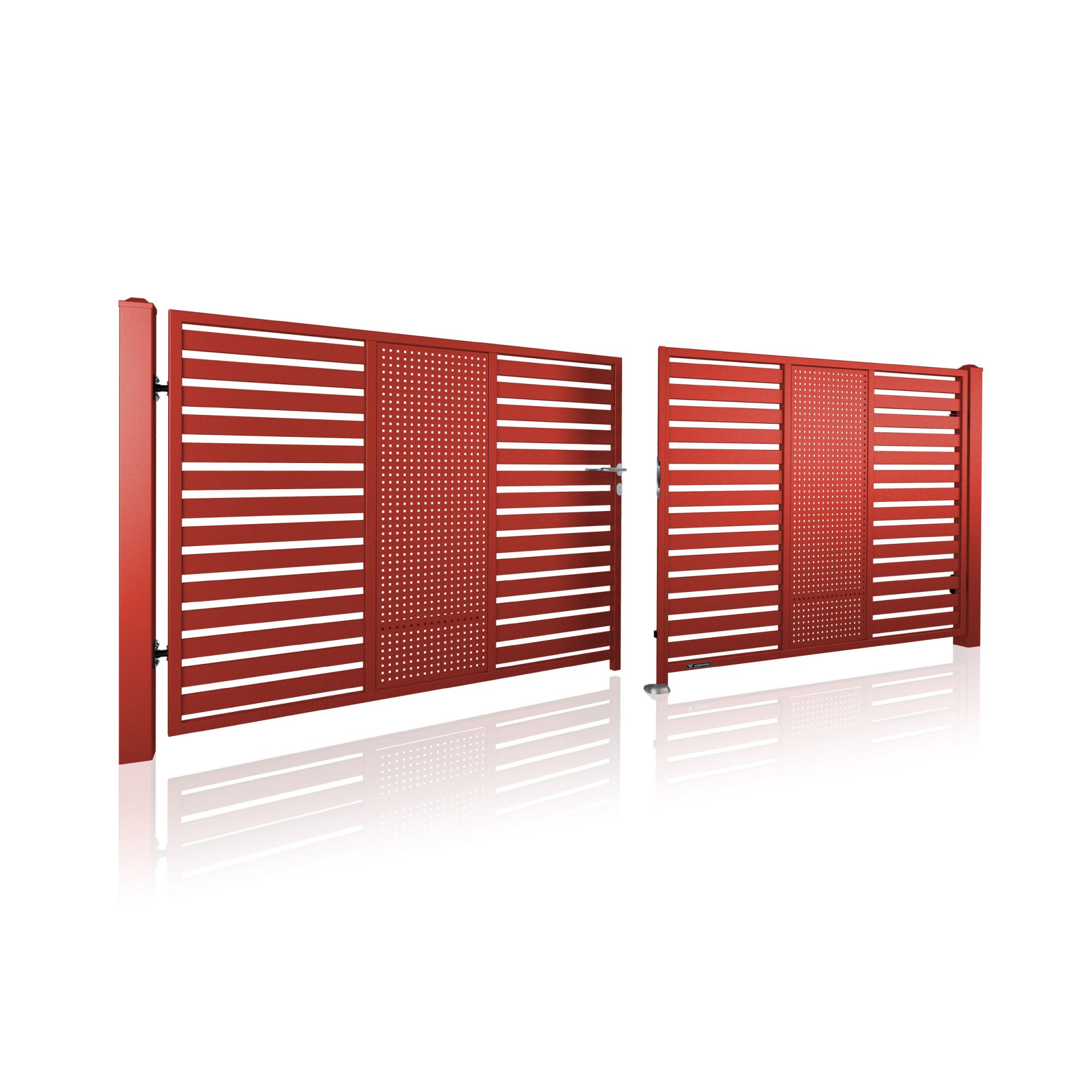Brama dwuskrzydłowa MODERN AW.10.108/P — zdjęcie 24