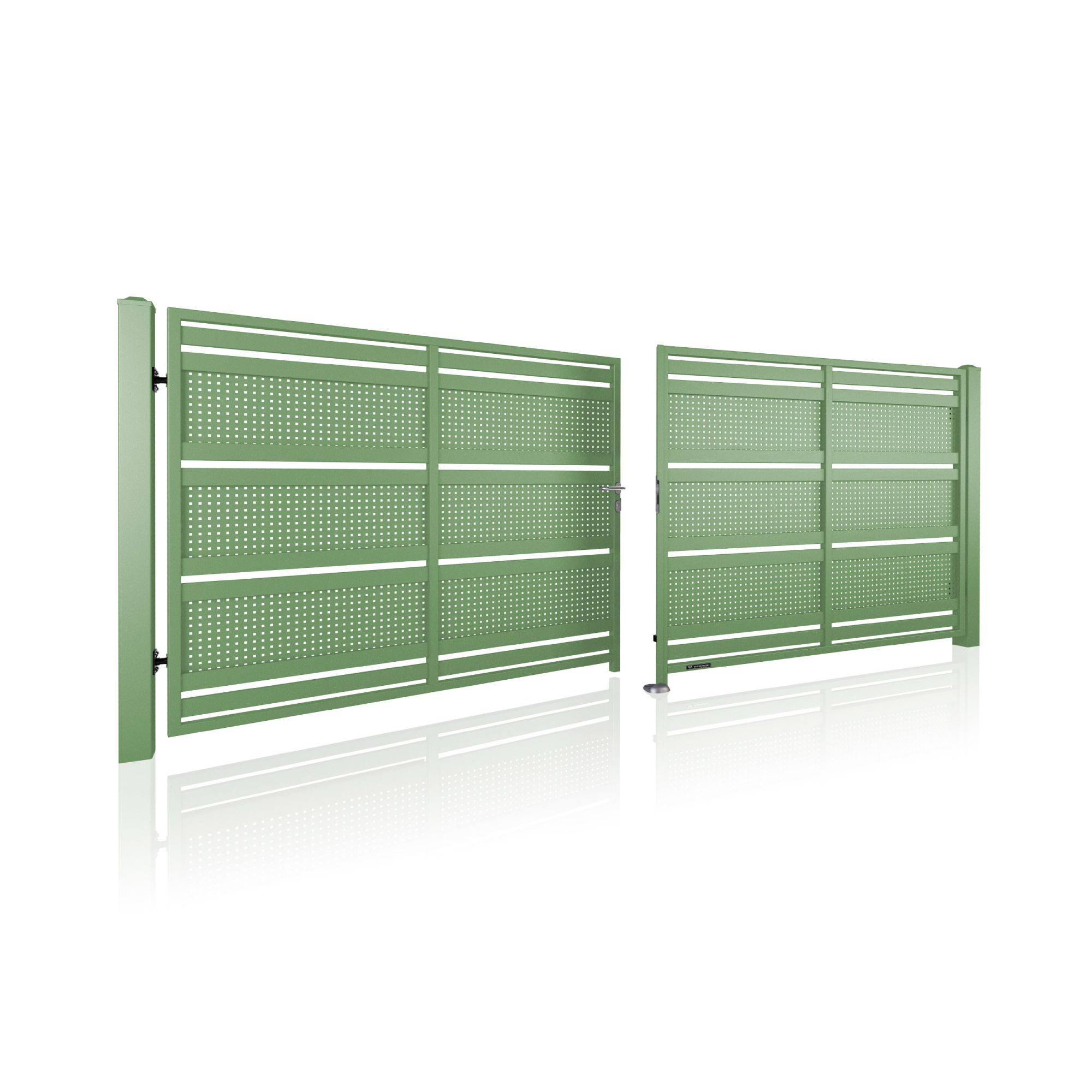 Brama dwuskrzydłowa MODERN AW.10.109/P — zdjęcie 33