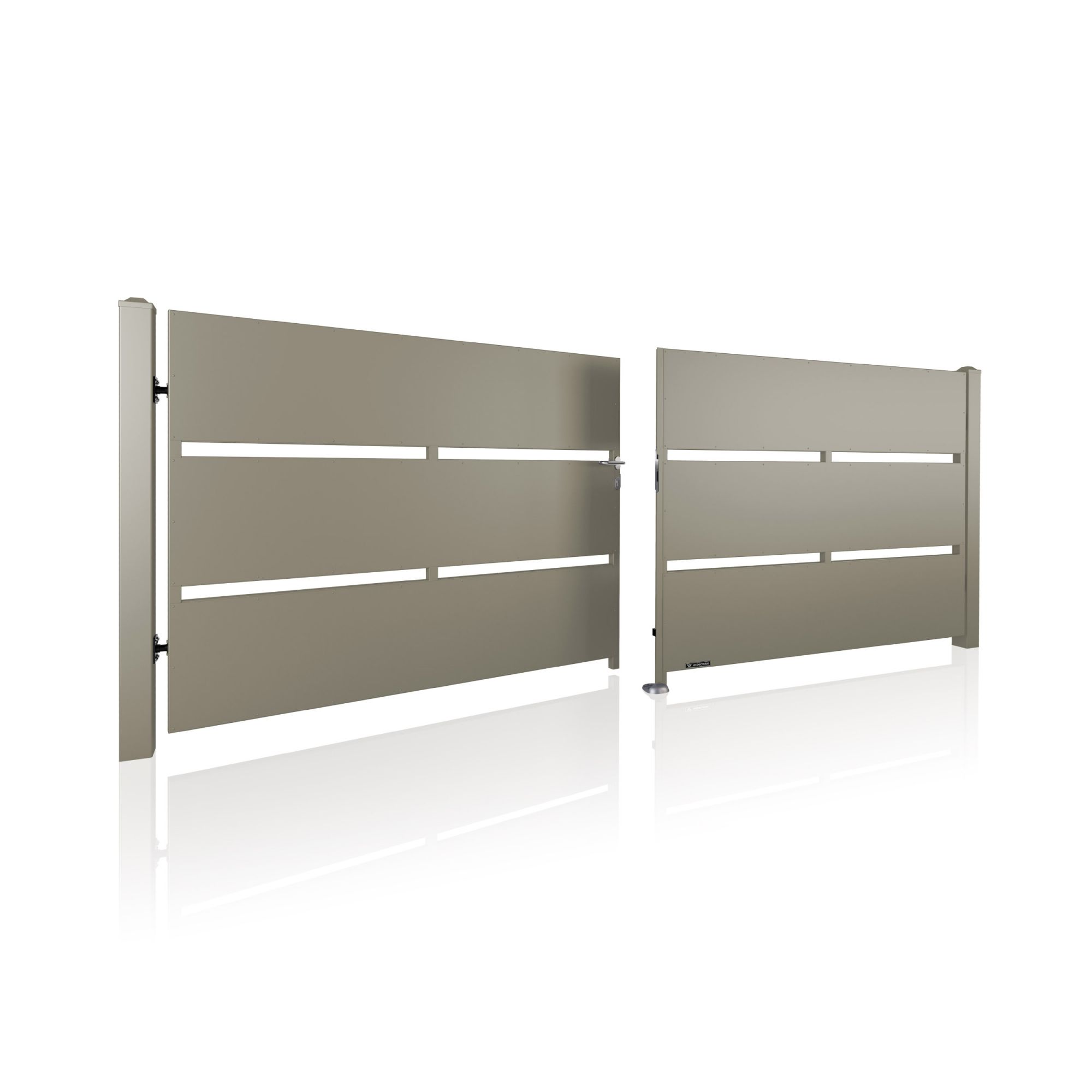 Brama dwuskrzydłowa MODERN AW.10.110/P — zdjęcie 13