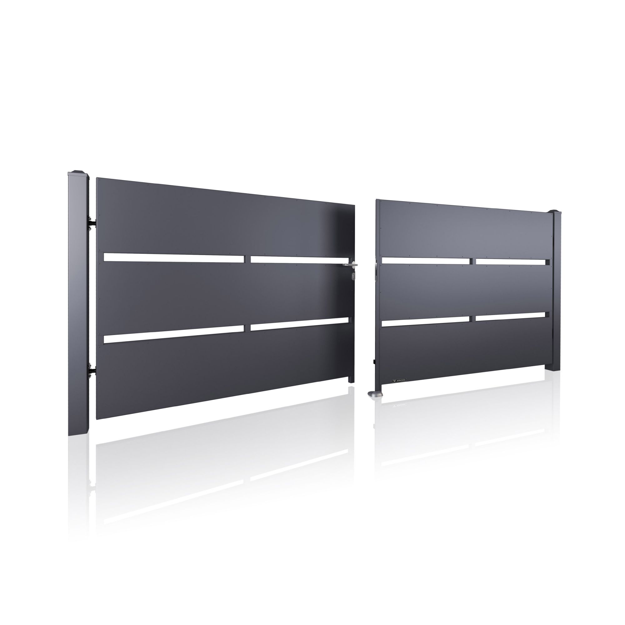 Brama dwuskrzydłowa MODERN AW.10.110/P — zdjęcie 14