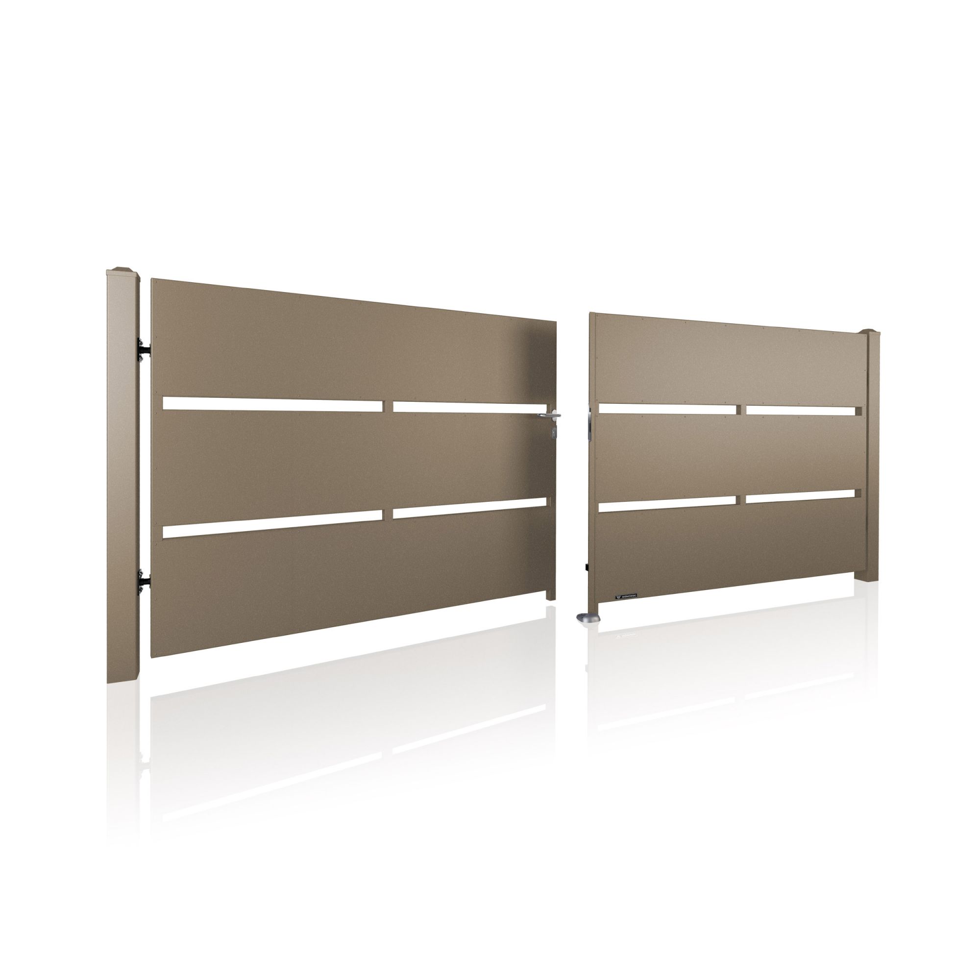 Brama dwuskrzydłowa MODERN AW.10.110/P — zdjęcie 16