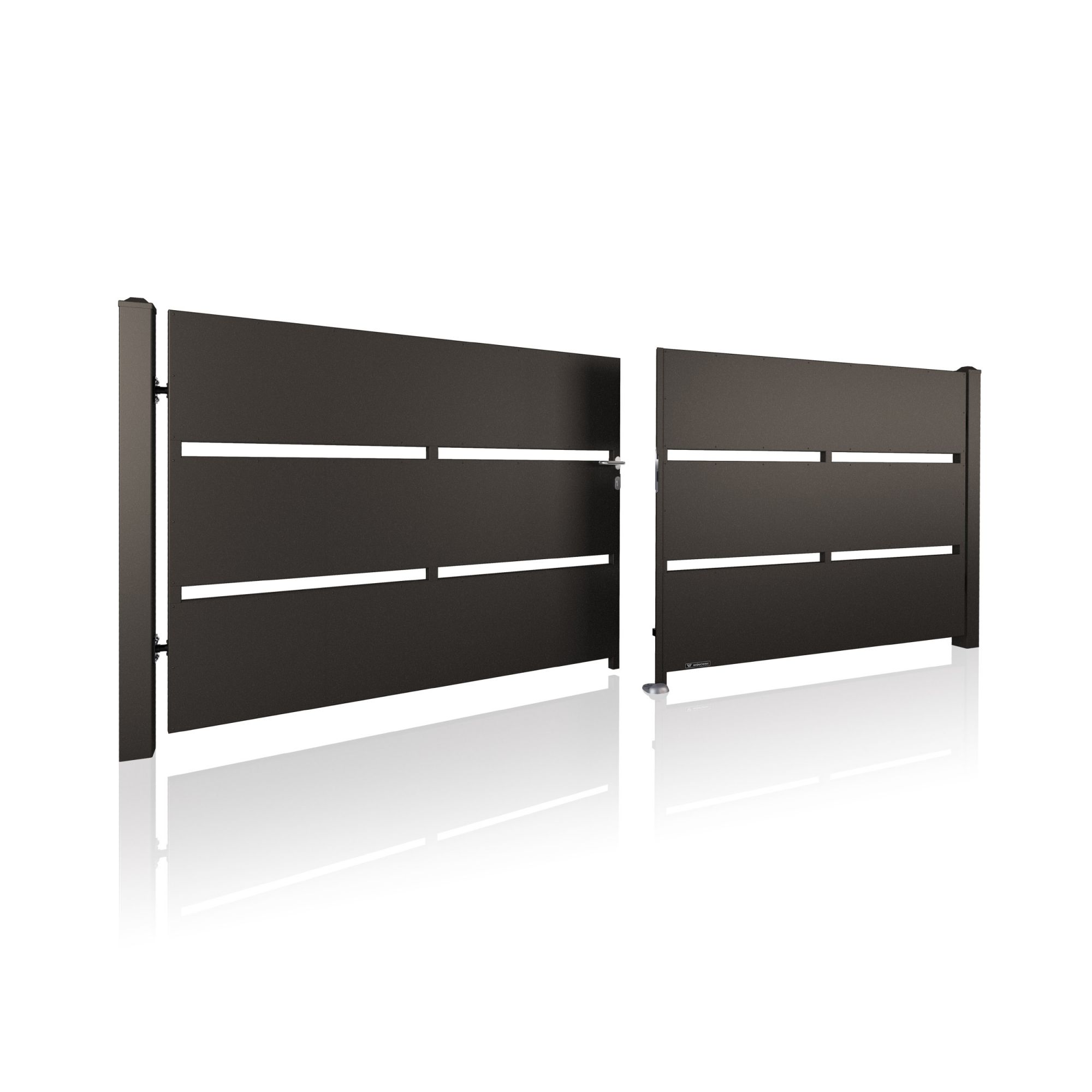 Brama dwuskrzydłowa MODERN AW.10.110/P — zdjęcie 17