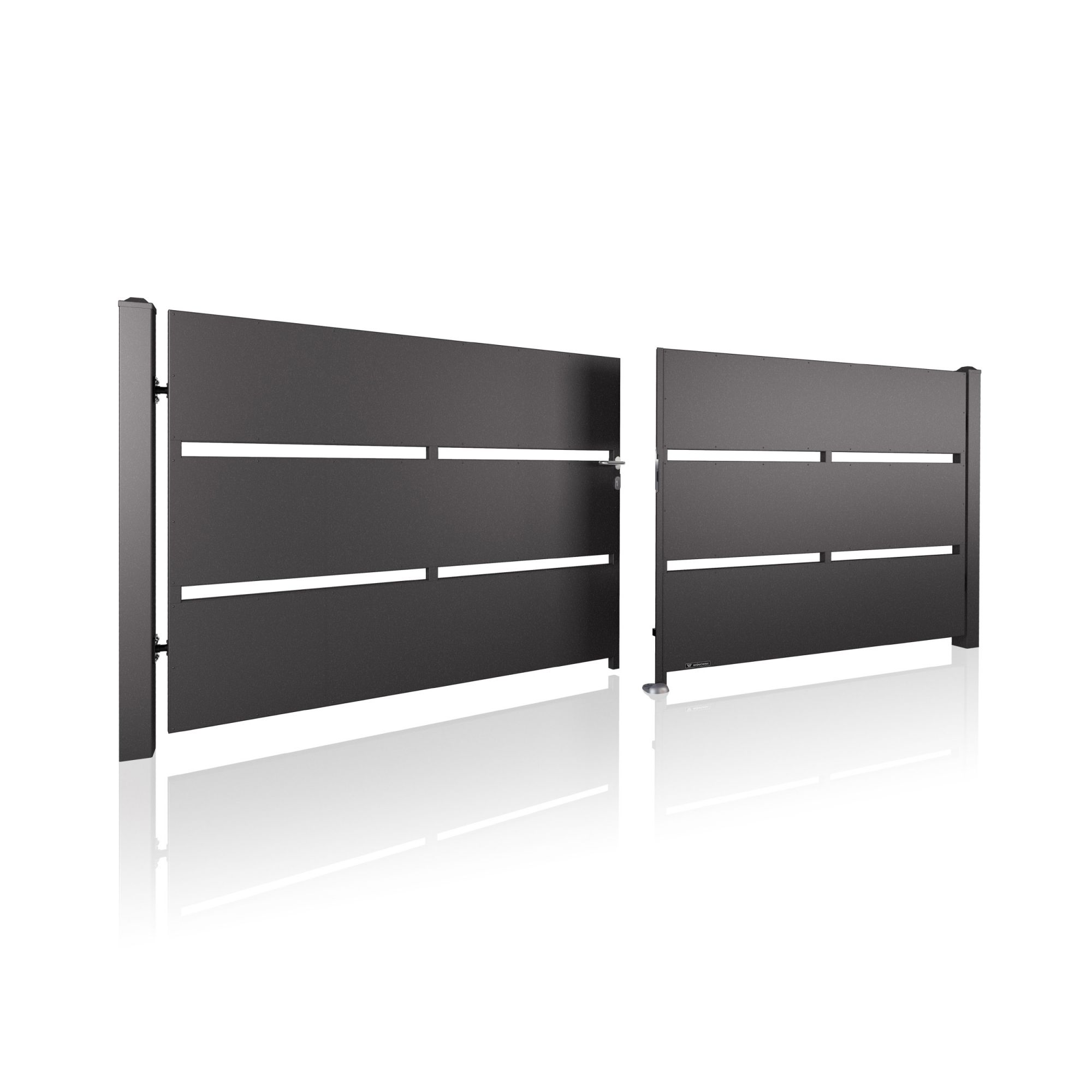 Brama dwuskrzydłowa MODERN AW.10.110/P — zdjęcie 18