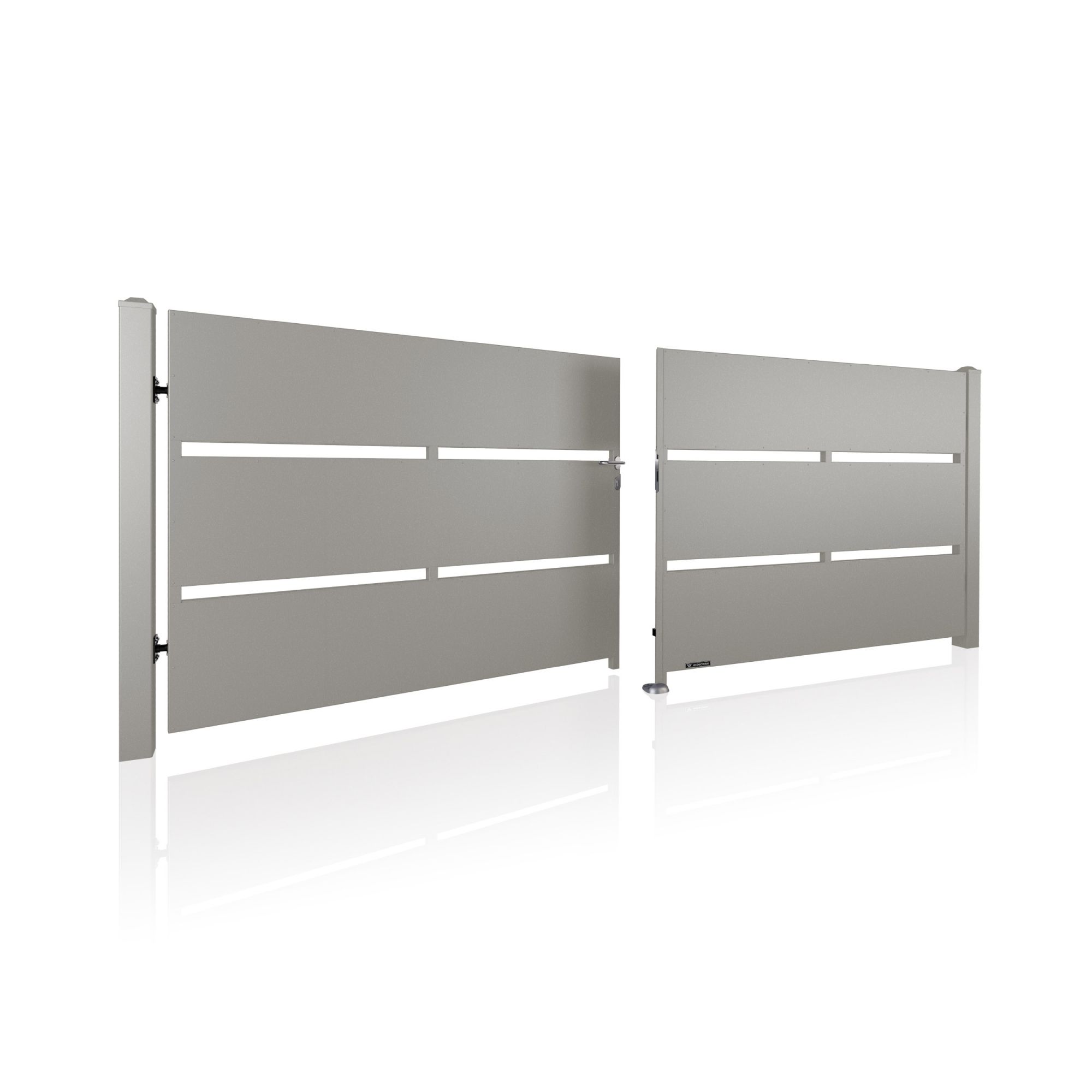 Brama dwuskrzydłowa MODERN AW.10.110/P — zdjęcie 20