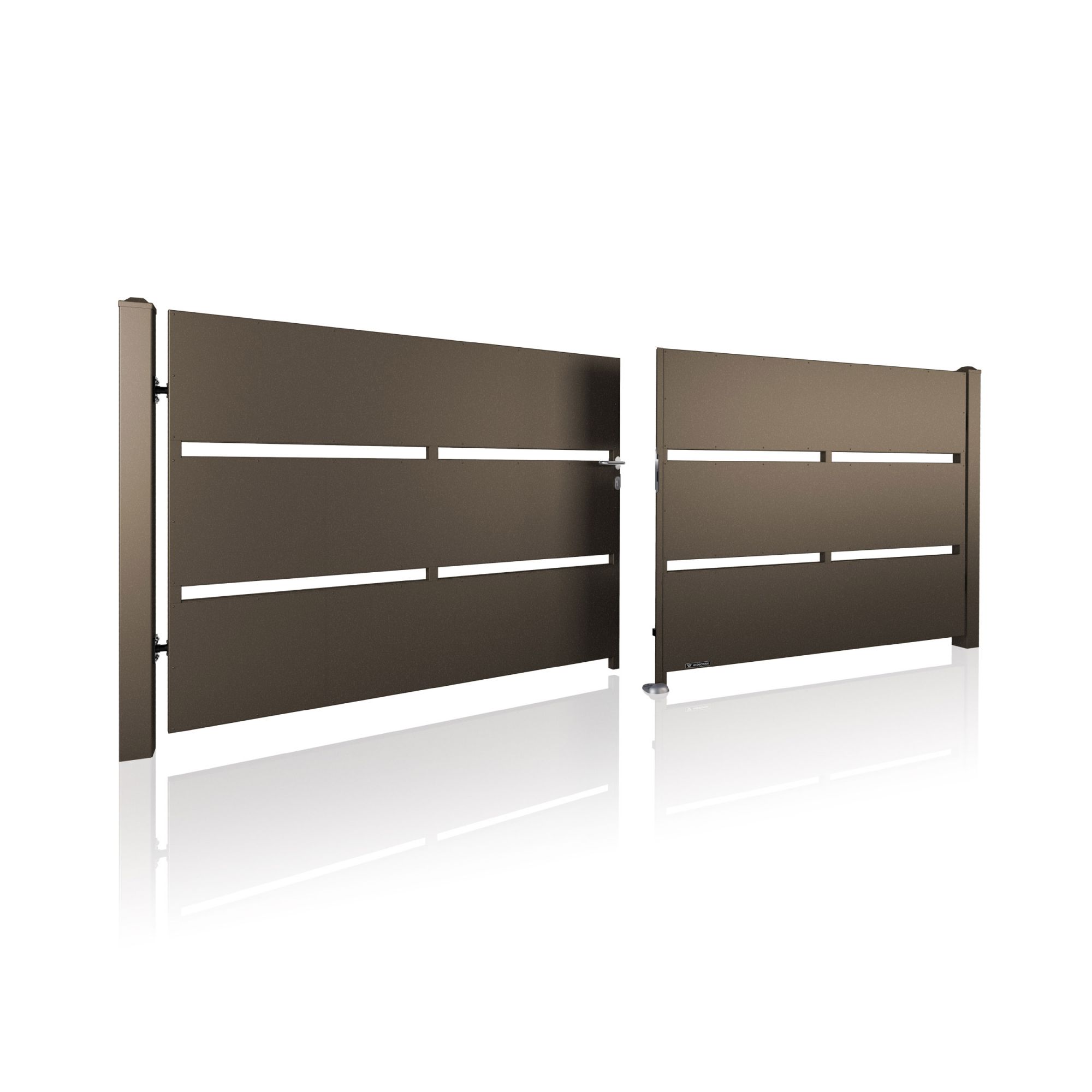 Brama dwuskrzydłowa MODERN AW.10.110/P — zdjęcie 21