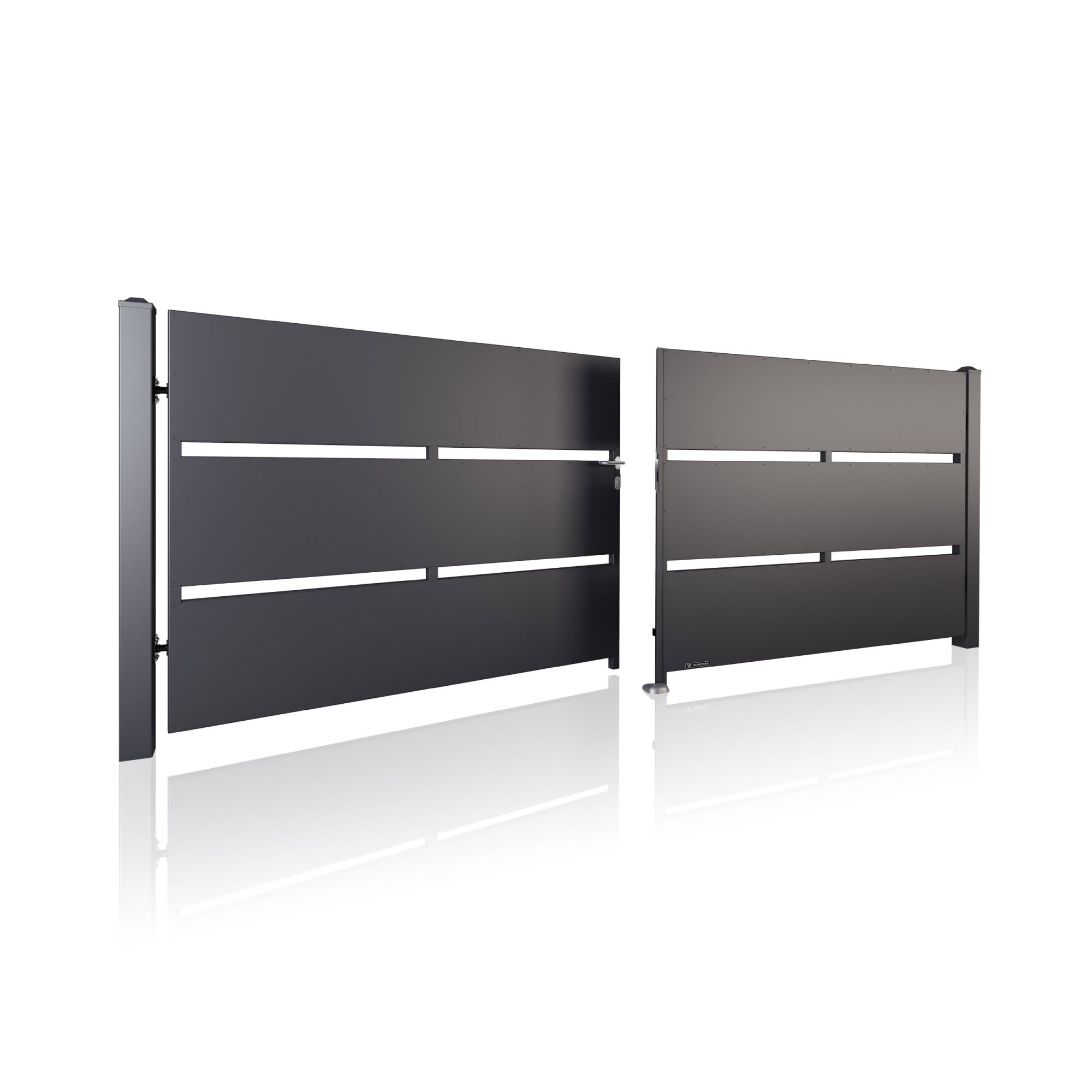 Brama dwuskrzydłowa MODERN AW.10.110/P — zdjęcie 2