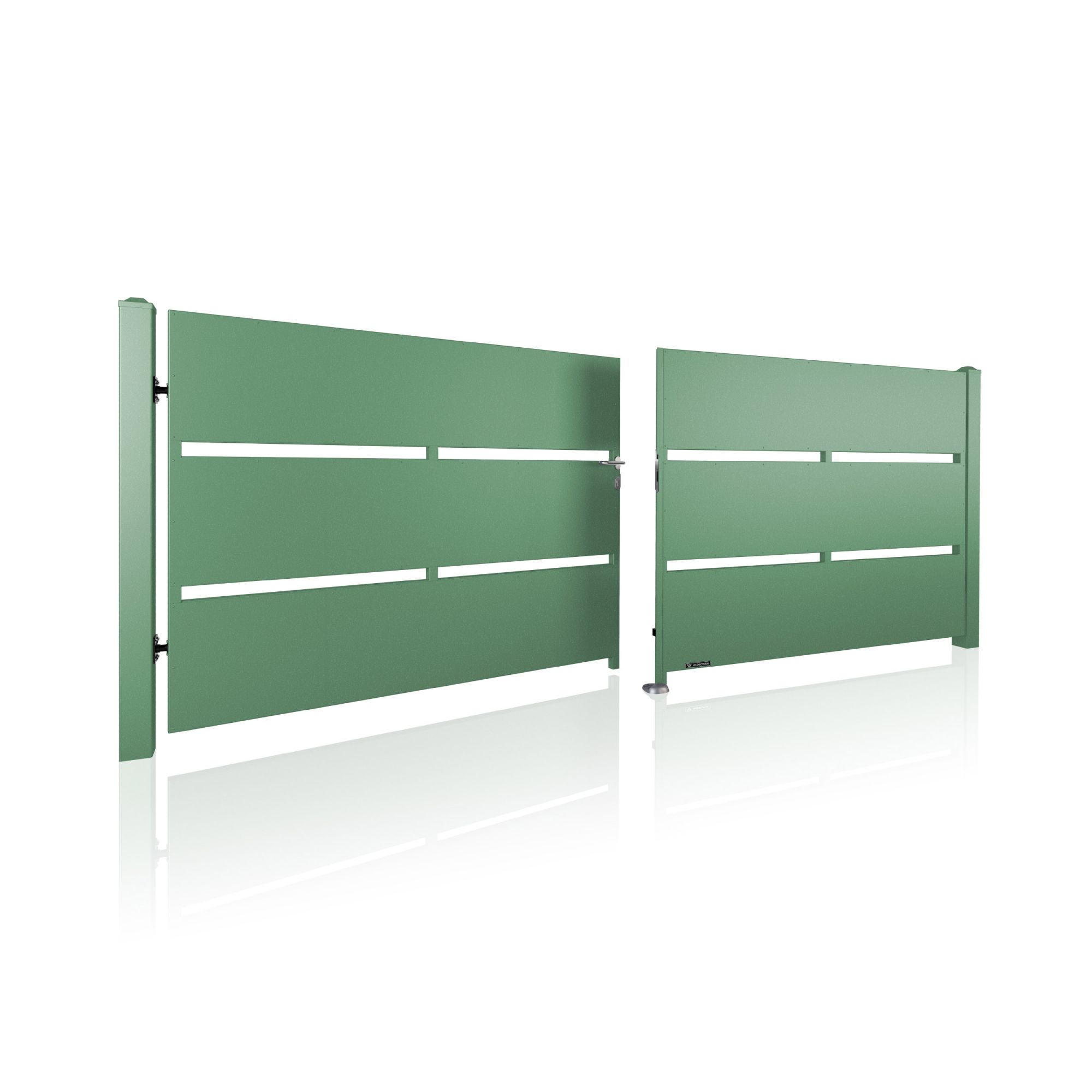 Brama dwuskrzydłowa MODERN AW.10.110/P — zdjęcie 23