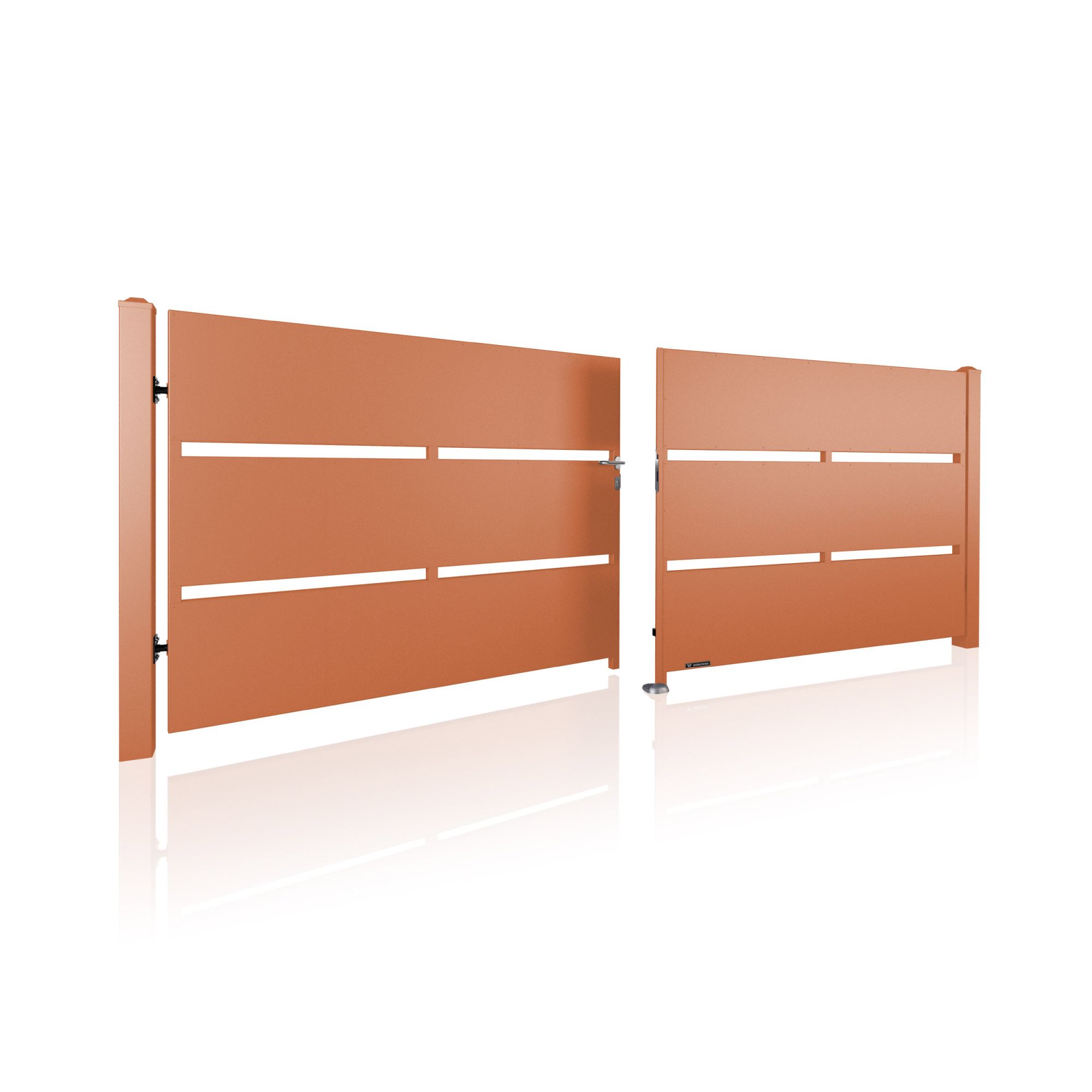 Brama dwuskrzydłowa MODERN AW.10.110/P — zdjęcie 28