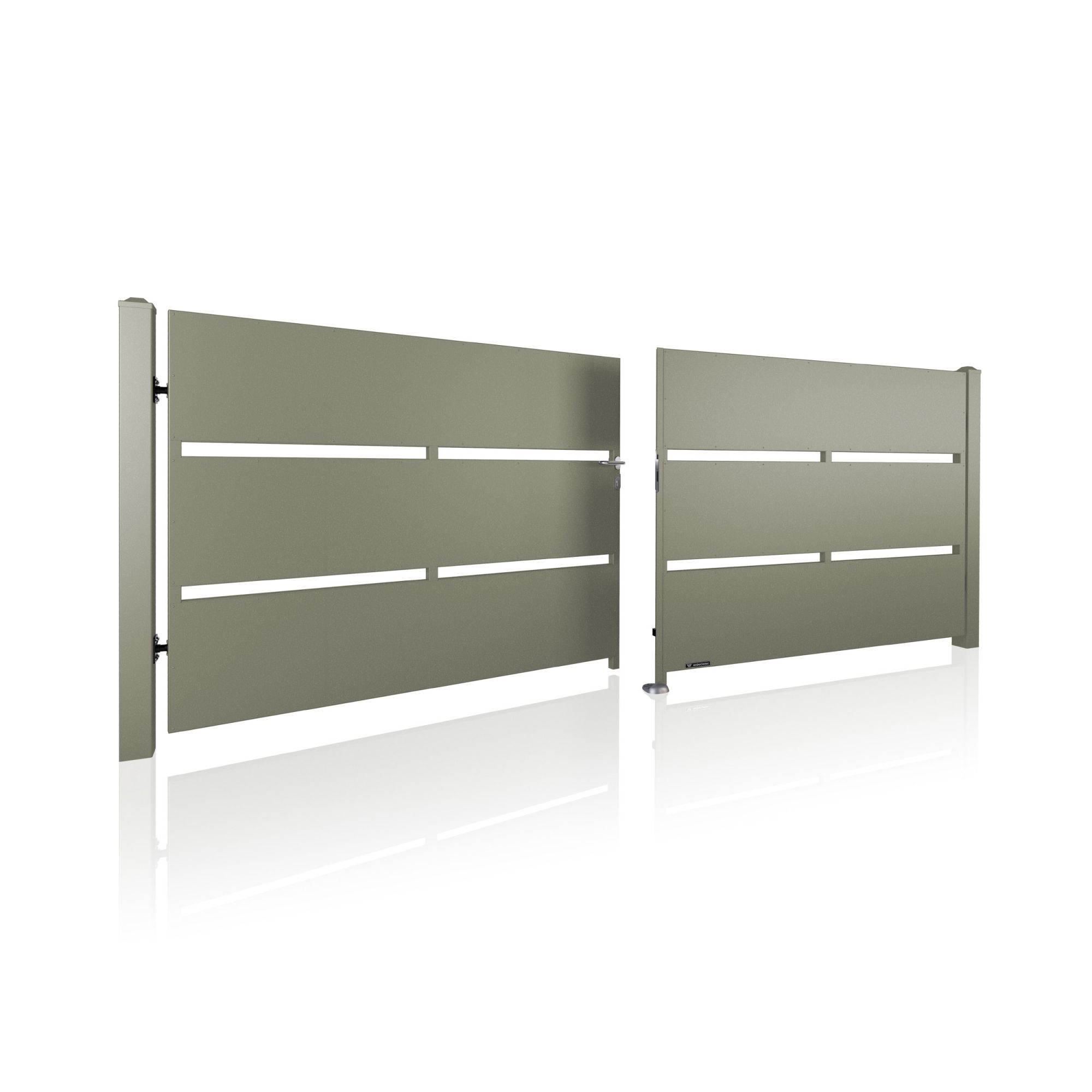 Brama dwuskrzydłowa MODERN AW.10.110/P — zdjęcie 30