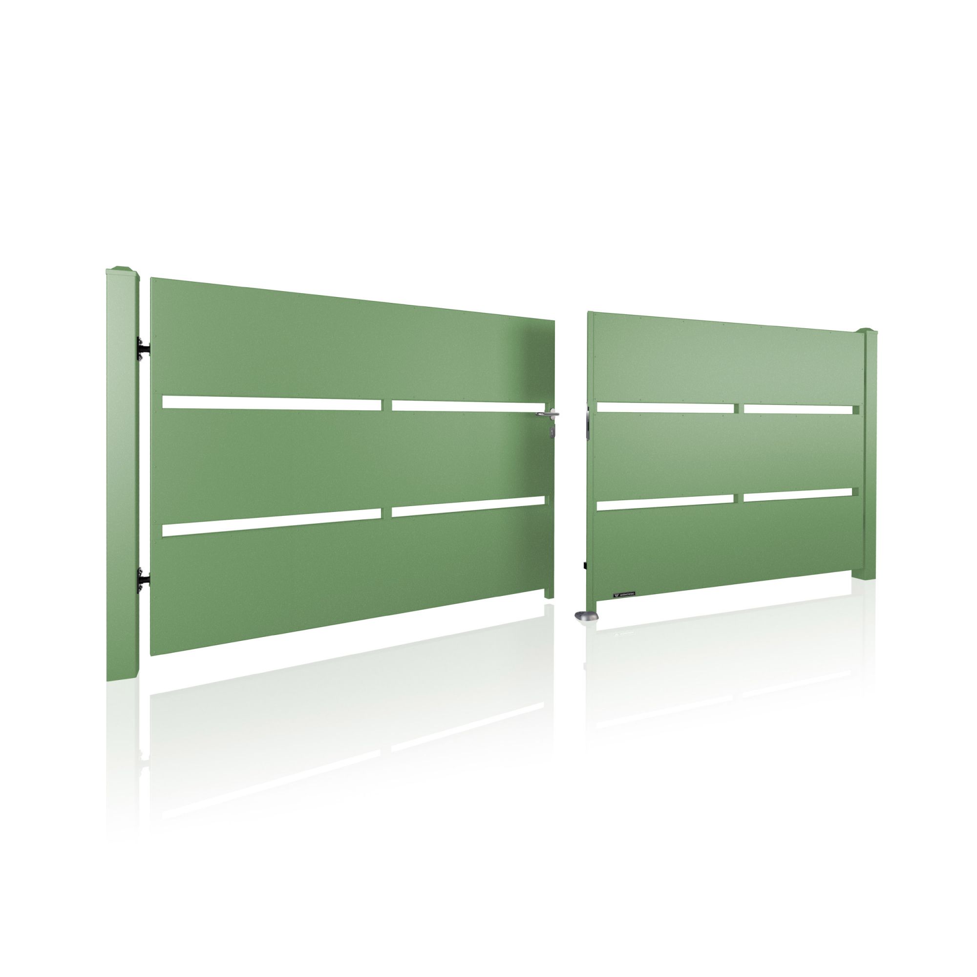 Brama dwuskrzydłowa MODERN AW.10.110/P — zdjęcie 33