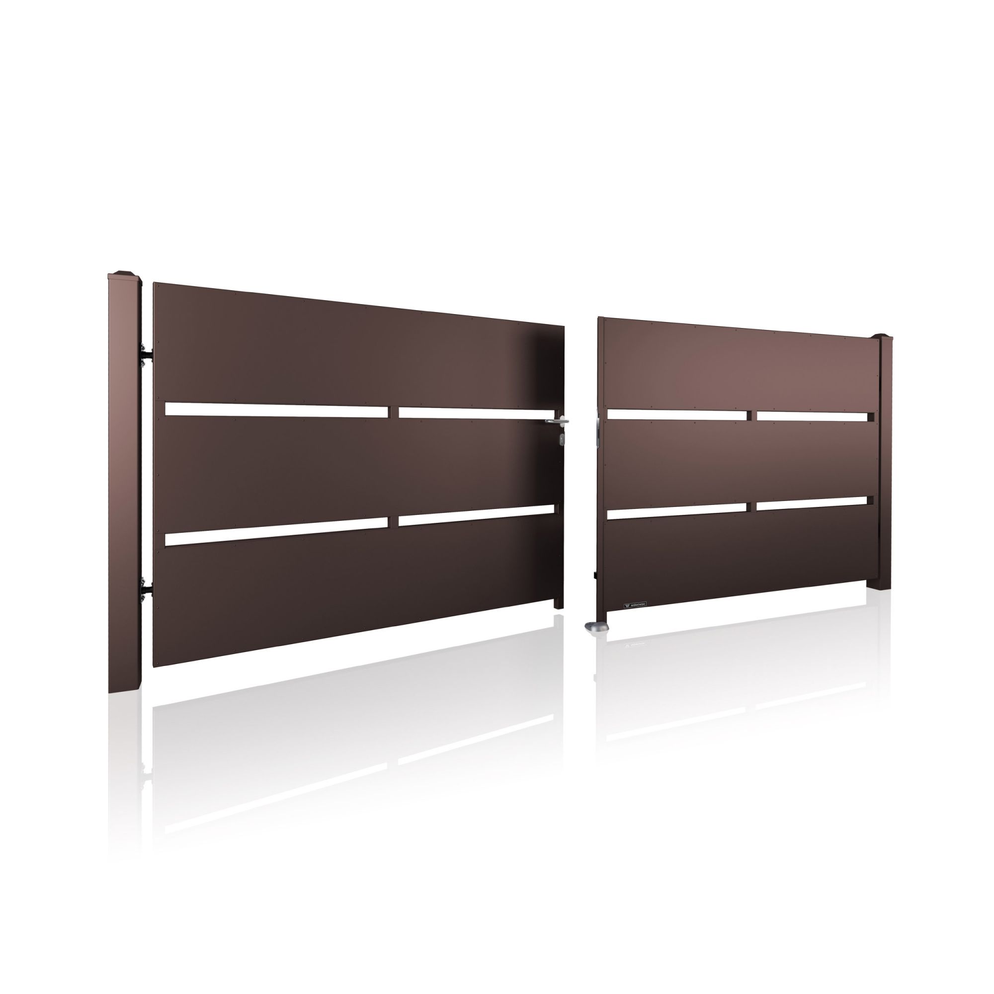 Brama dwuskrzydłowa MODERN AW.10.110/P — zdjęcie 6