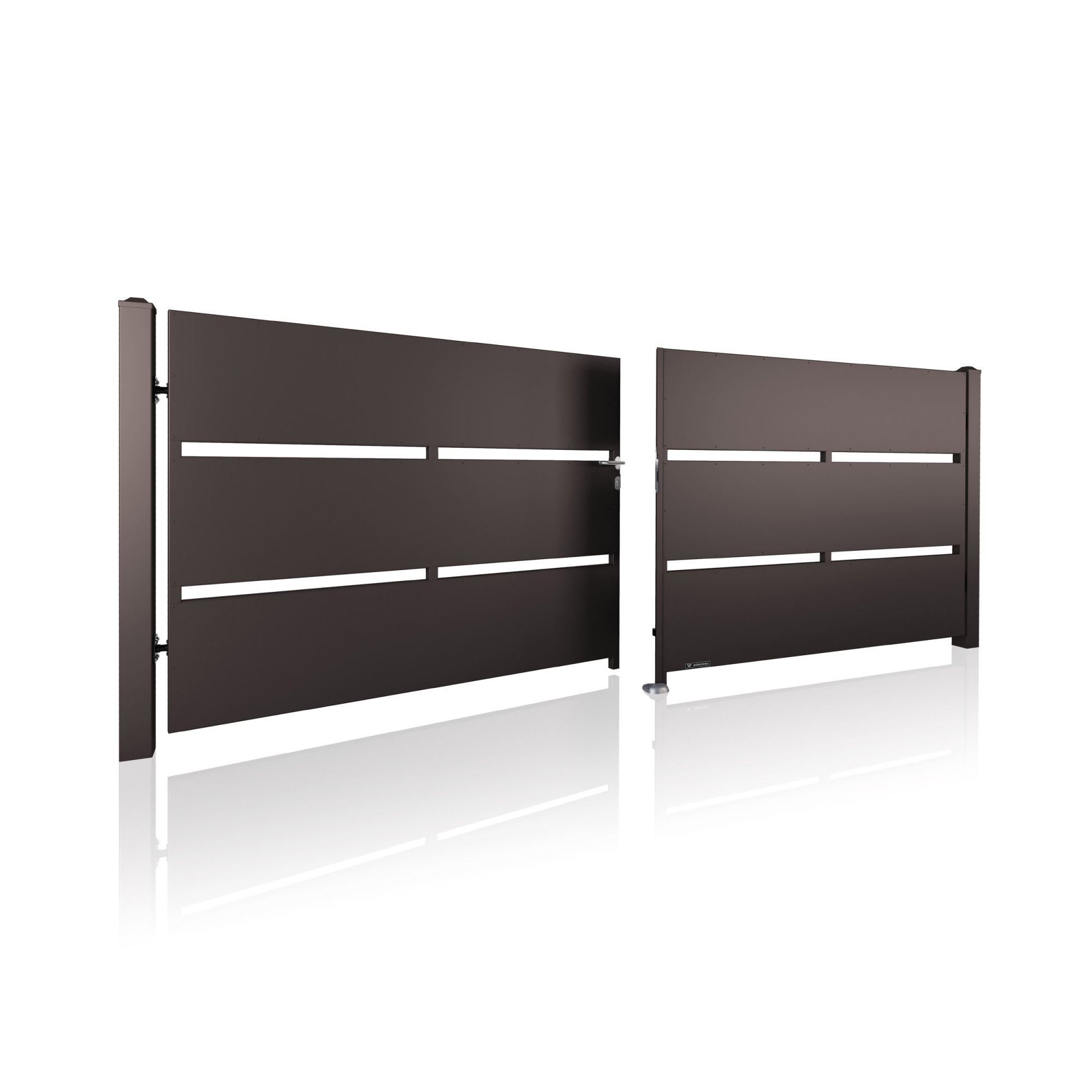 Brama dwuskrzydłowa MODERN AW.10.110/P — zdjęcie 11