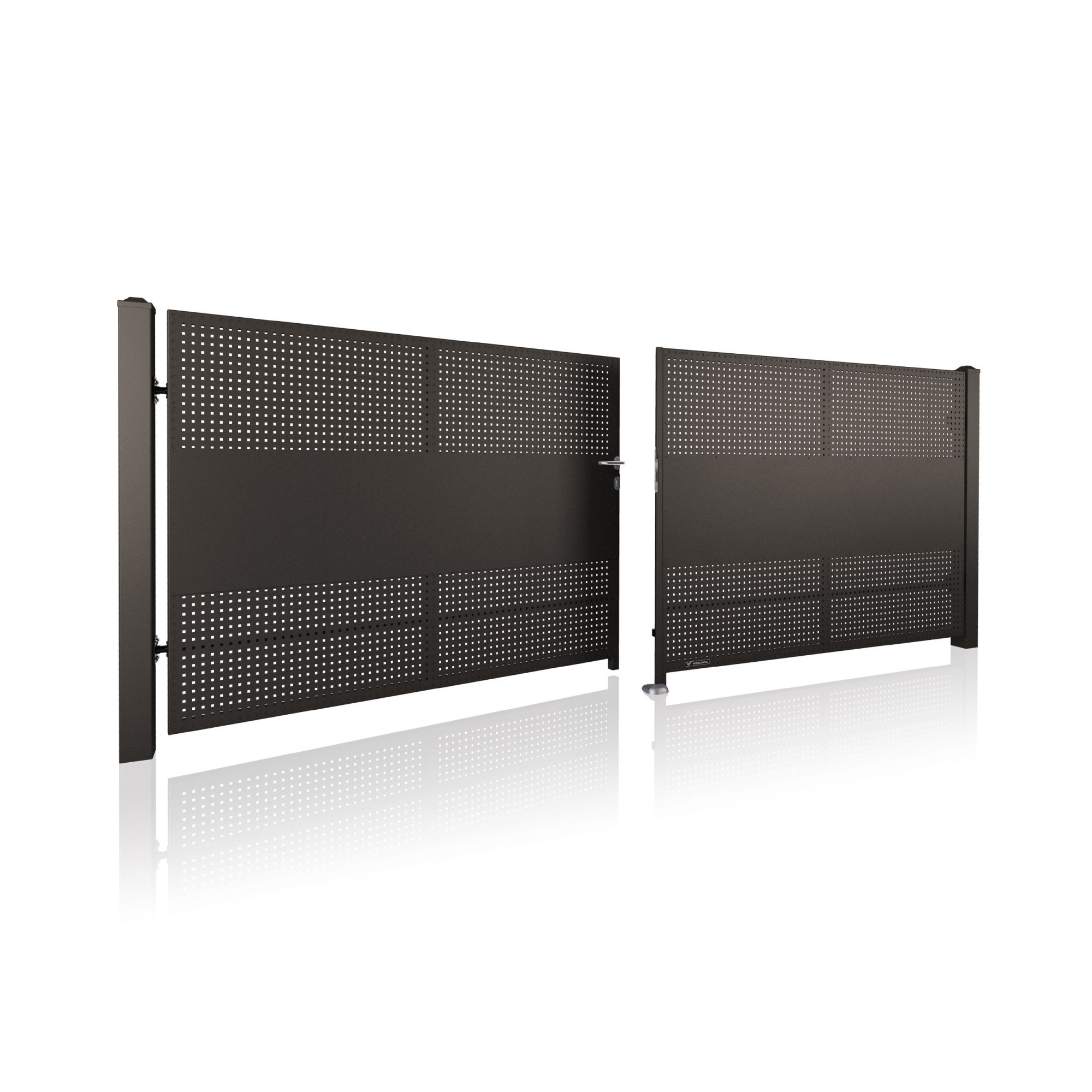 Brama dwuskrzydłowa MODERN AW.10.112/P — zdjęcie 17