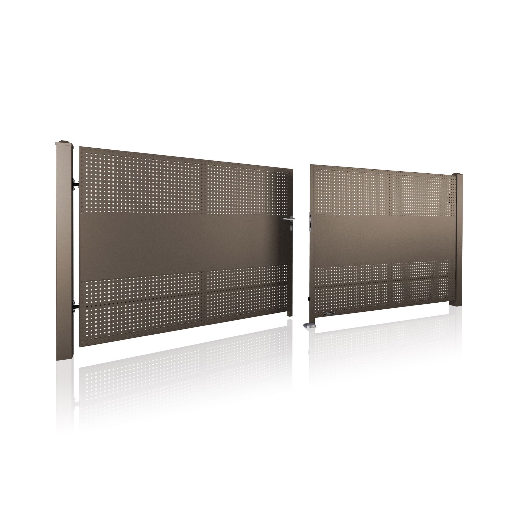 Brama dwuskrzydłowa MODERN AW.10.112/P — zdjęcie 19