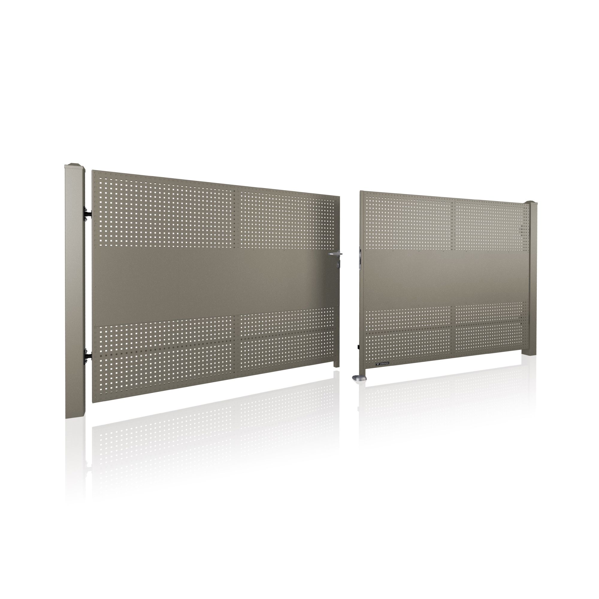 Brama dwuskrzydłowa MODERN AW.10.112/P — zdjęcie 29