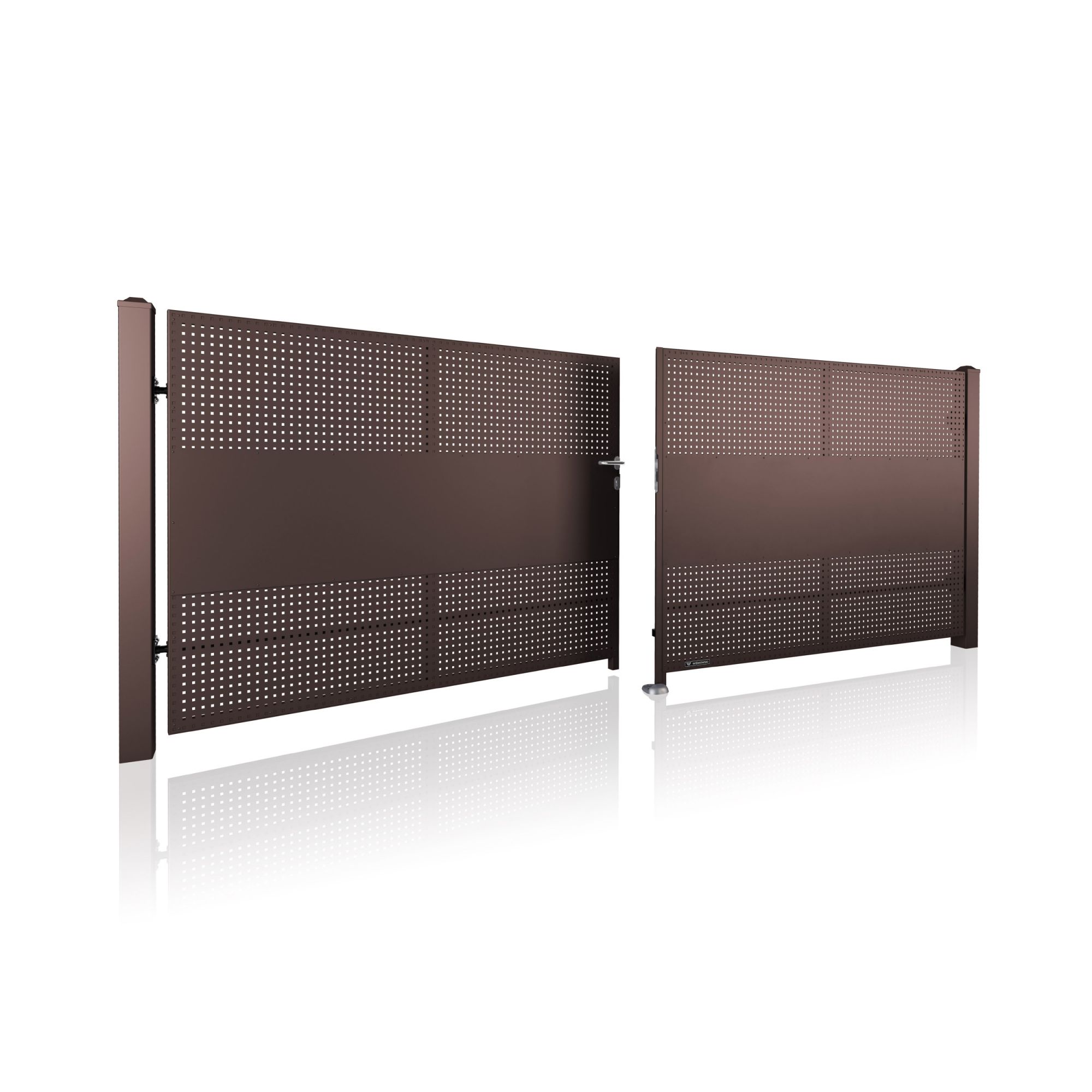 Brama dwuskrzydłowa MODERN AW.10.112/P — zdjęcie 6