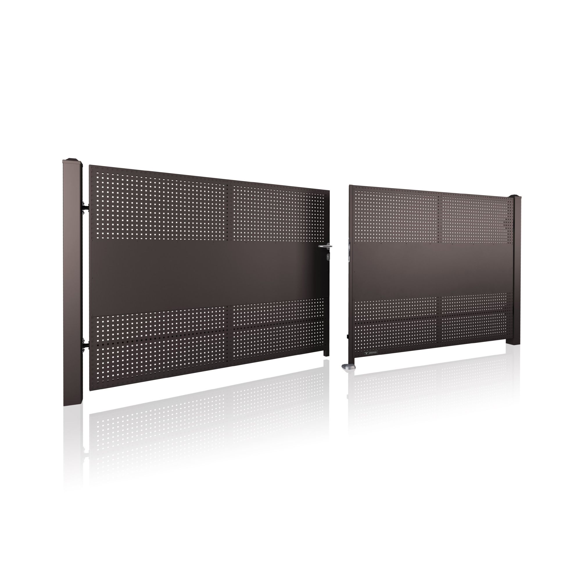 Brama dwuskrzydłowa MODERN AW.10.112/P — zdjęcie 11