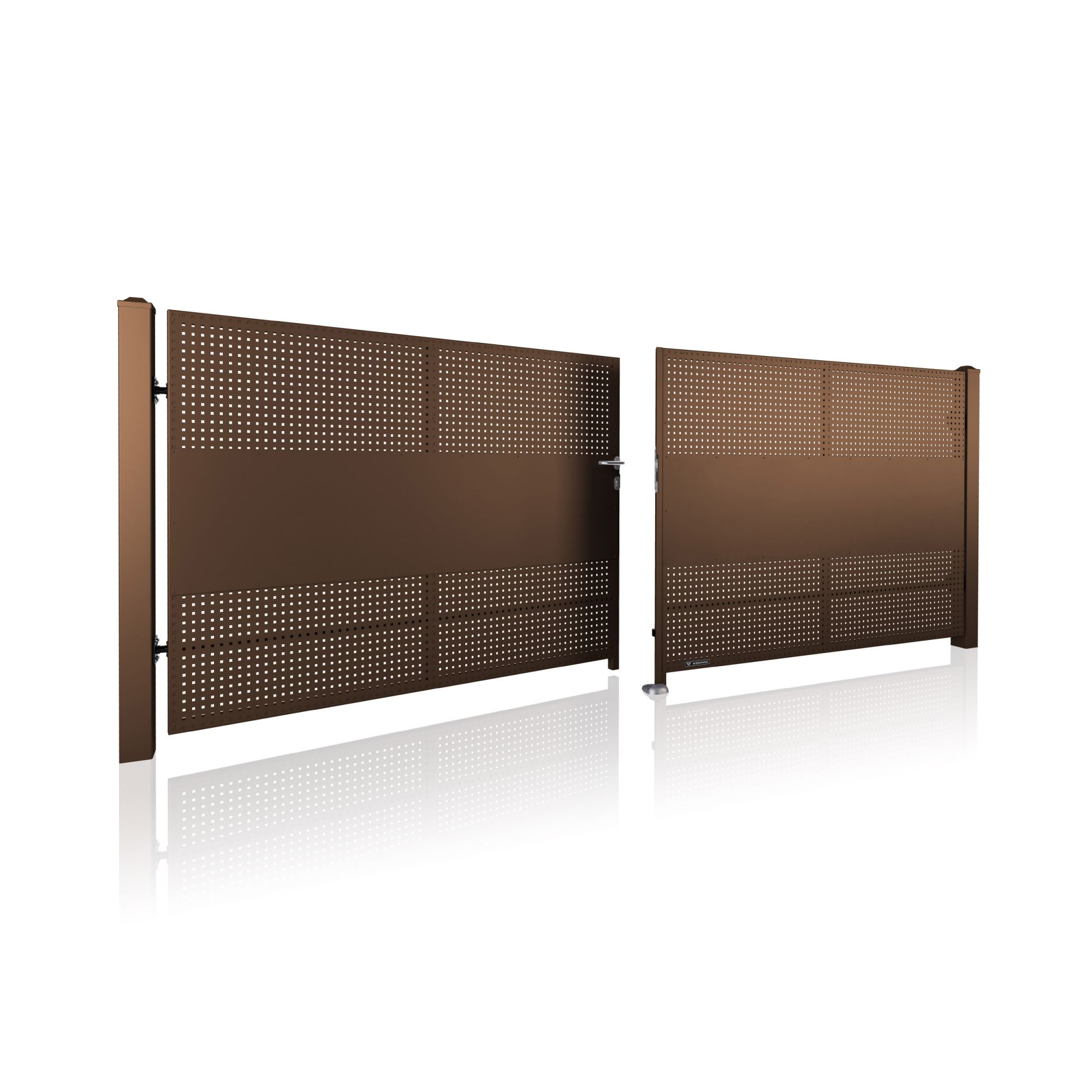 Brama dwuskrzydłowa MODERN AW.10.112/P — zdjęcie 12