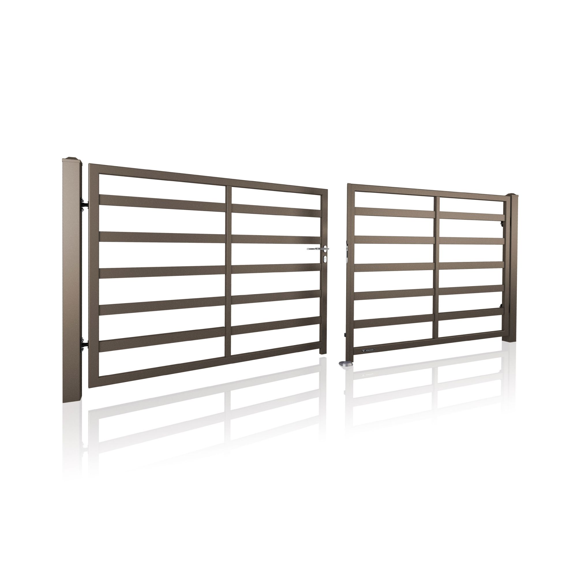 Brama dwuskrzydłowa MODERN AW.10.114/P — zdjęcie 19