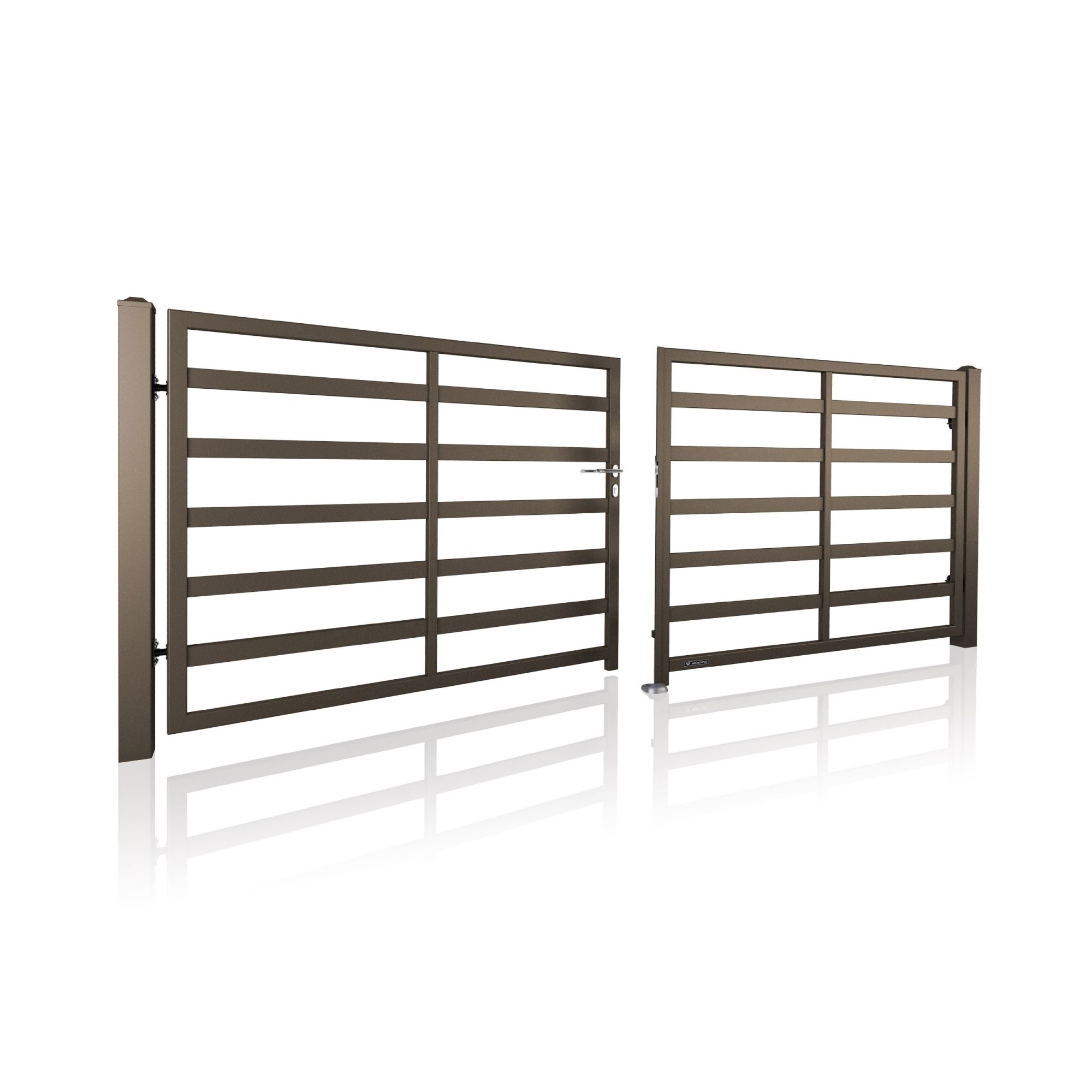 Brama dwuskrzydłowa MODERN AW.10.114/P — zdjęcie 21