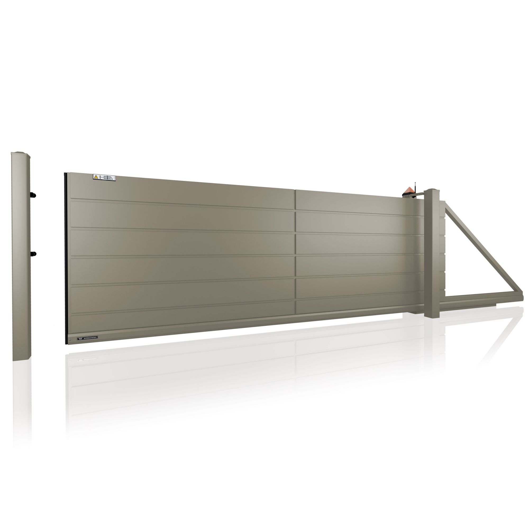 Brama przesuwna HOME INCLUSIVE AW.10.200 (panel 250mm) — zdjęcie 13
