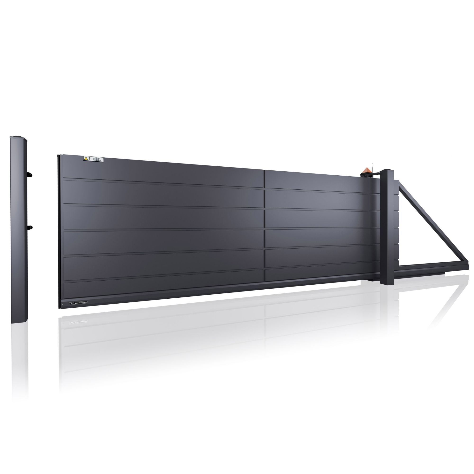 Brama przesuwna HOME INCLUSIVE AW.10.200 (panel 250mm) — zdjęcie 14