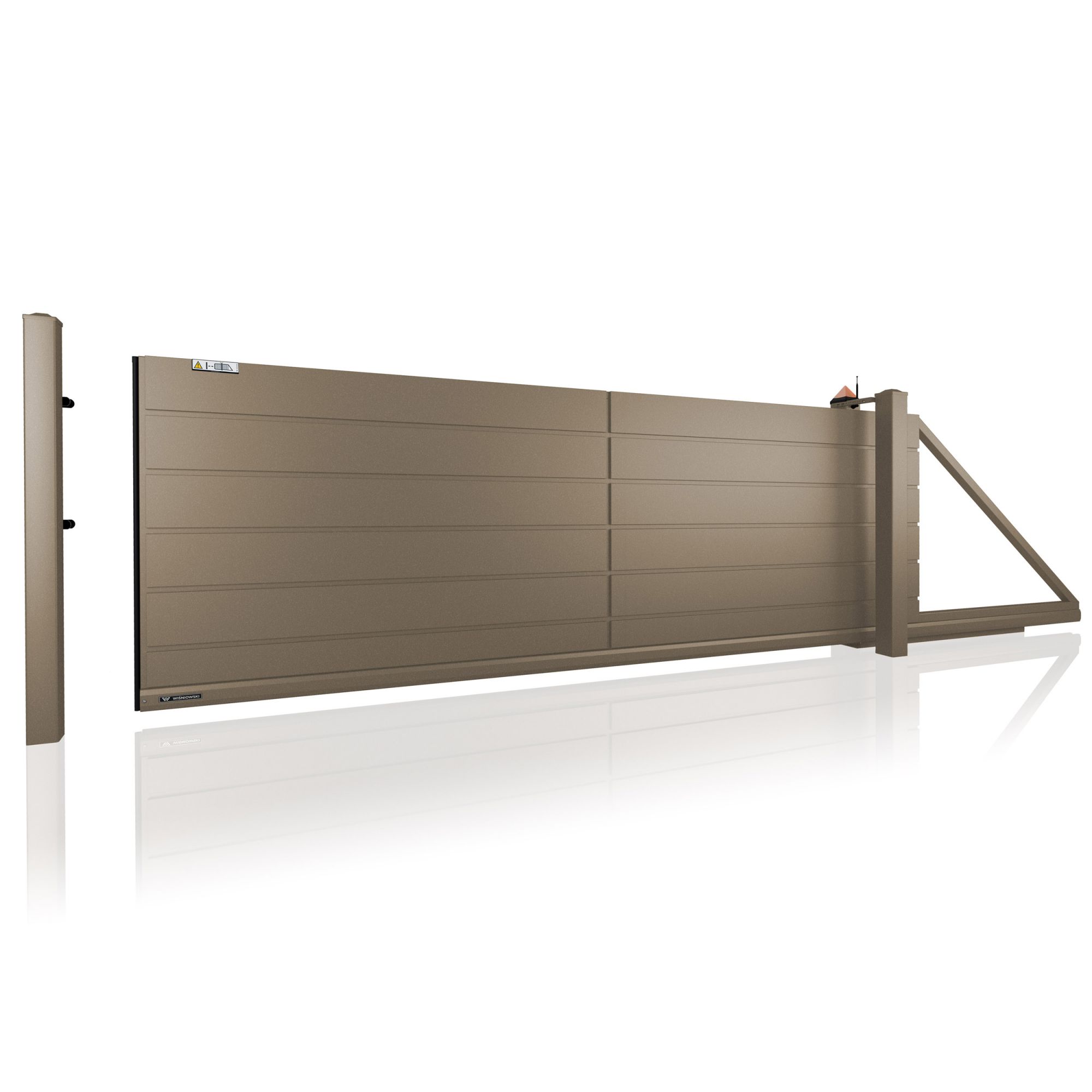Brama przesuwna HOME INCLUSIVE AW.10.200 (panel 250mm) — zdjęcie 16