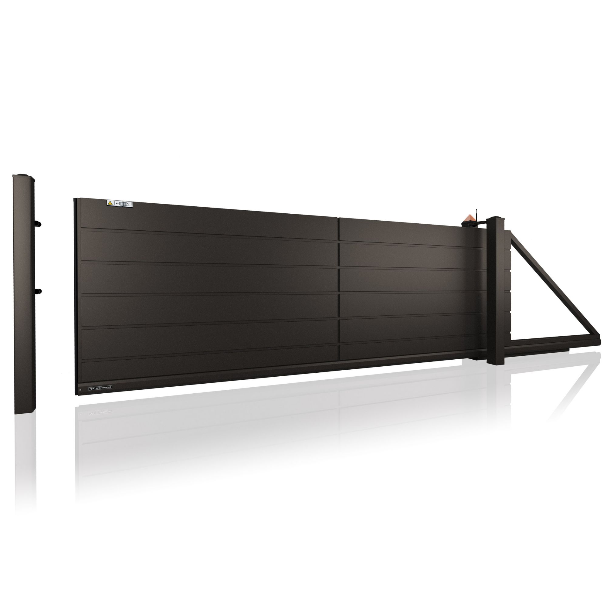 Brama przesuwna HOME INCLUSIVE AW.10.200 (panel 250mm) — zdjęcie 17