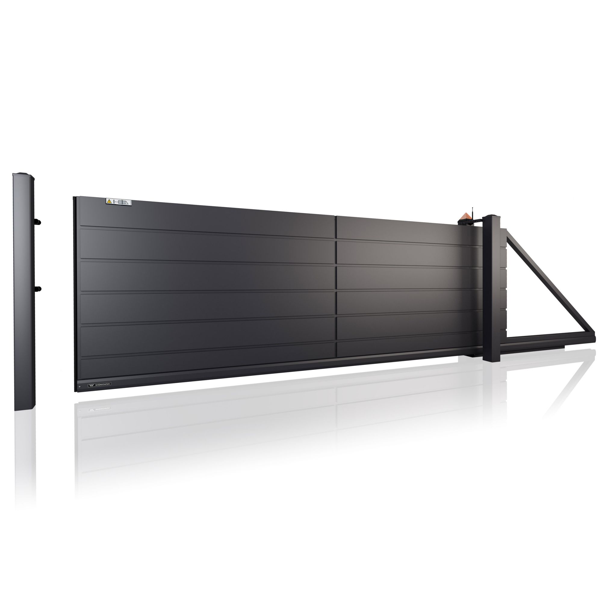 Brama przesuwna HOME INCLUSIVE AW.10.200 (panel 250mm) — zdjęcie 2