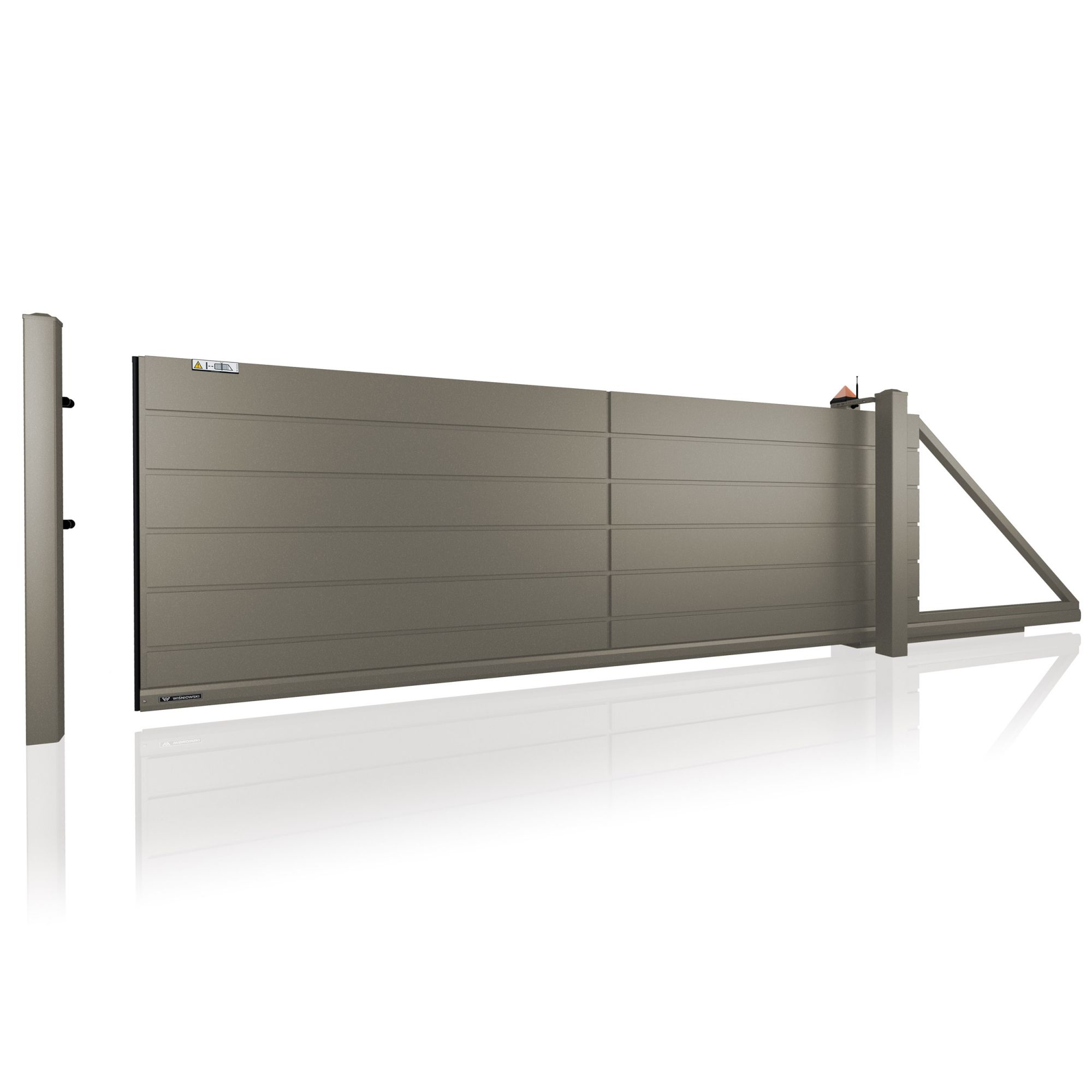 Brama przesuwna HOME INCLUSIVE AW.10.200 (panel 250mm) — zdjęcie 29