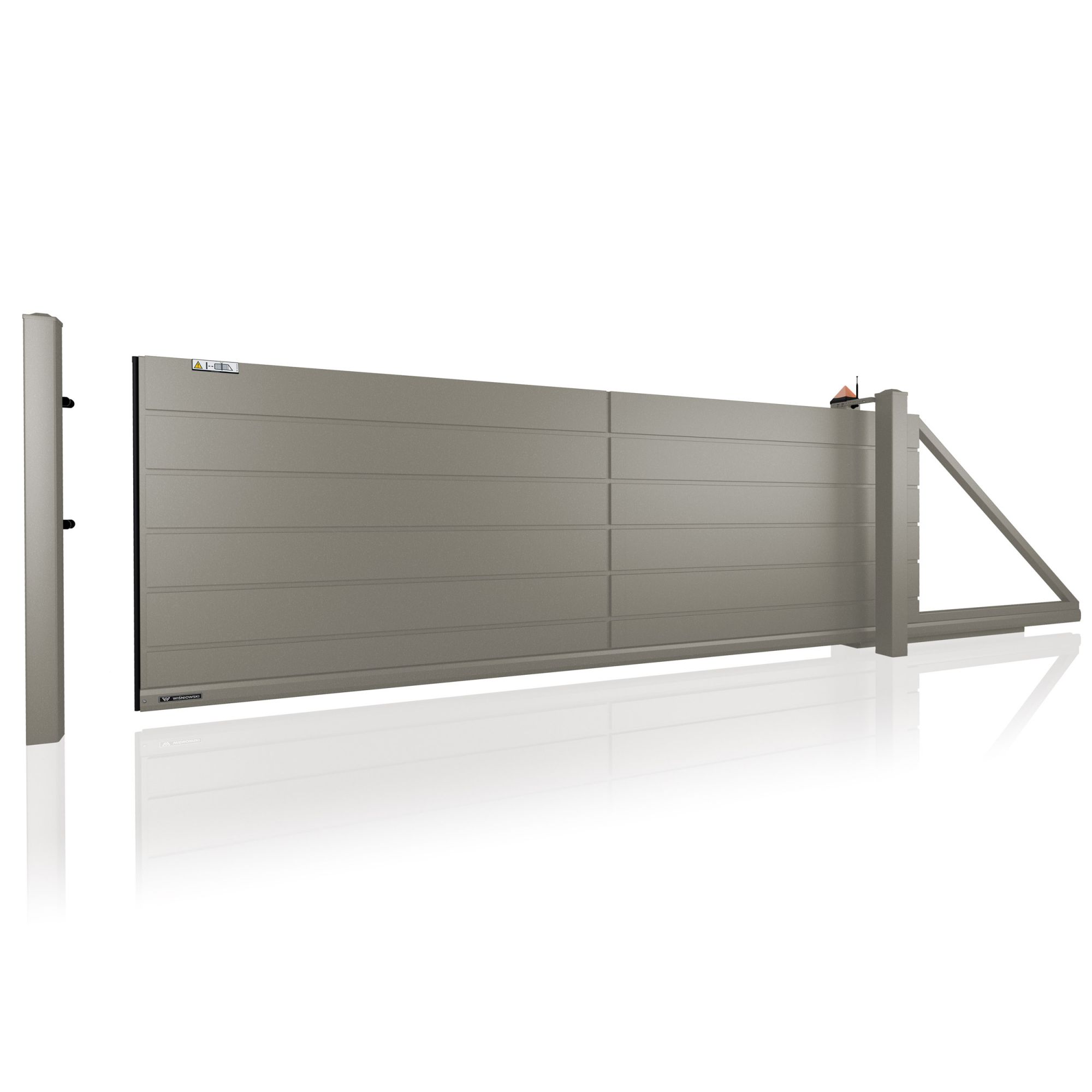 Brama przesuwna HOME INCLUSIVE AW.10.200 (panel 250mm) — zdjęcie 32