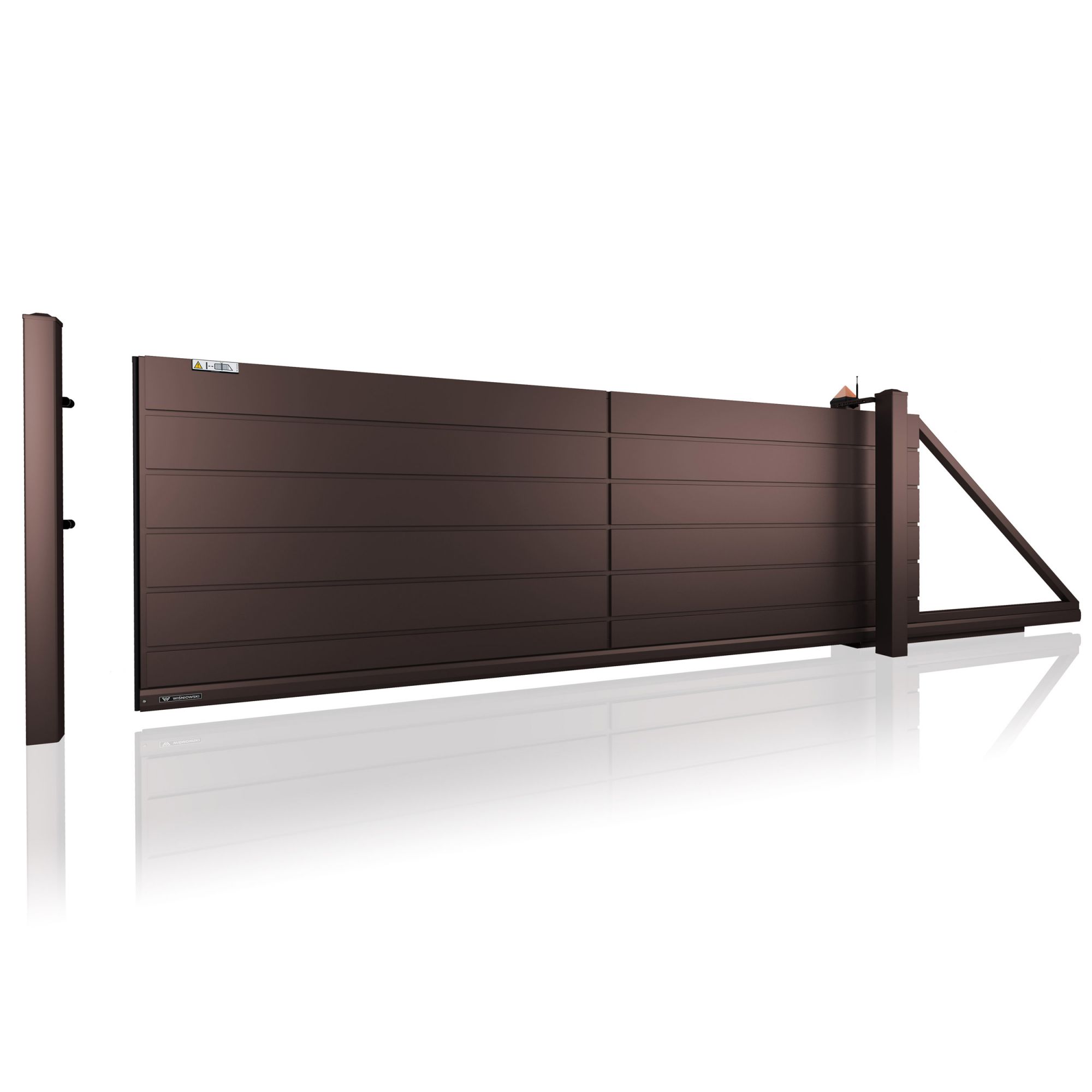 Brama przesuwna HOME INCLUSIVE AW.10.200 (panel 250mm) — zdjęcie 6