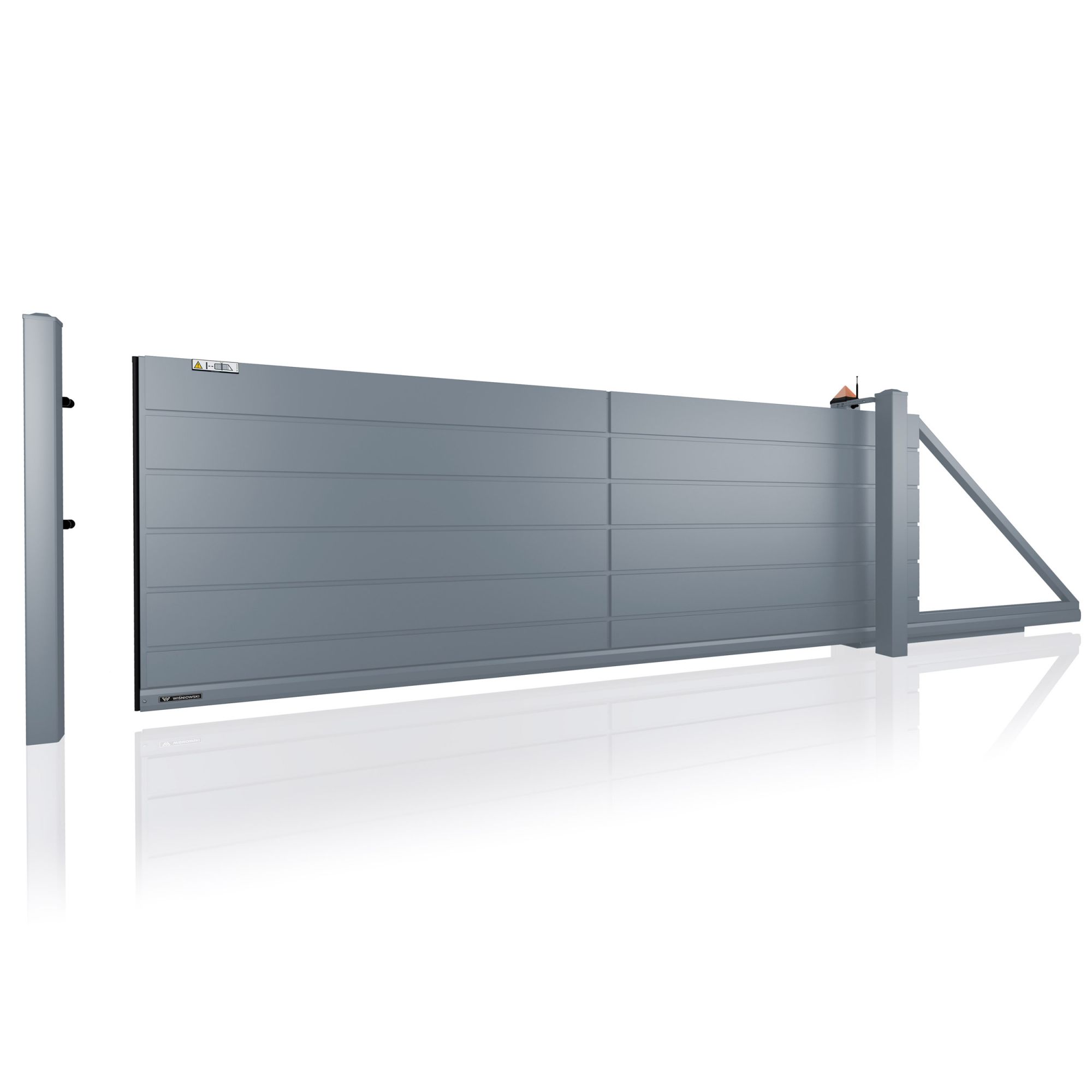 Brama przesuwna HOME INCLUSIVE AW.10.200 (panel 250mm) — zdjęcie 7