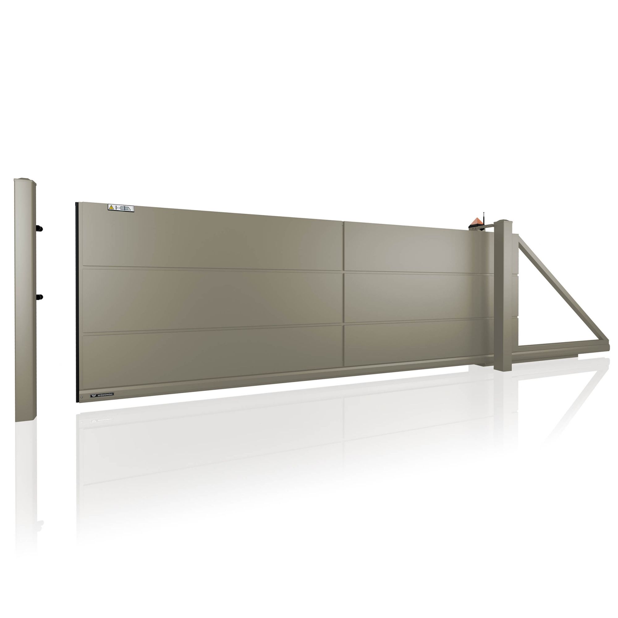 Brama przesuwna HOME INCLUSIVE AW.10.200 (panel 500mm) — zdjęcie 13
