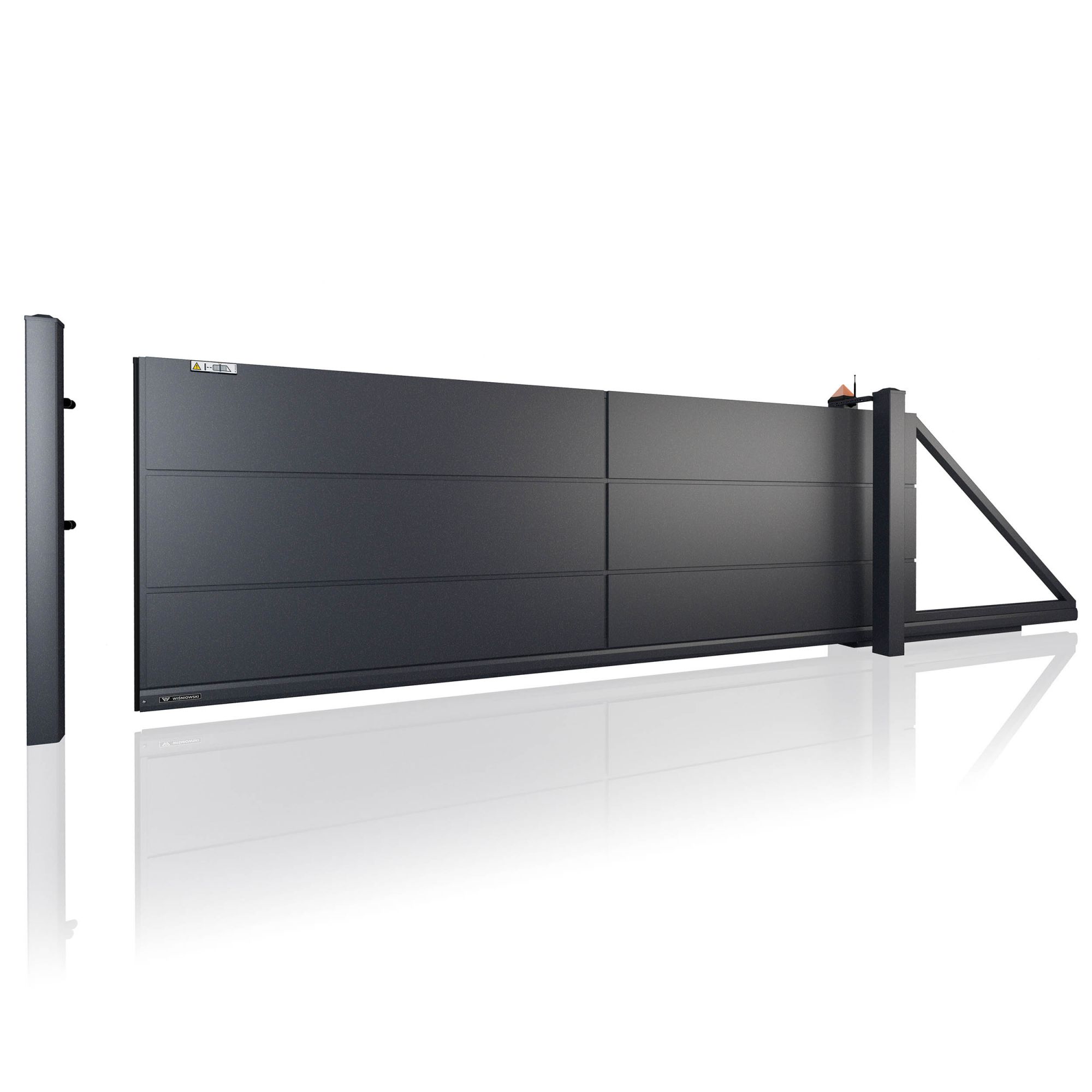 Brama przesuwna HOME INCLUSIVE AW.10.200 (panel 500mm) — zdjęcie 15