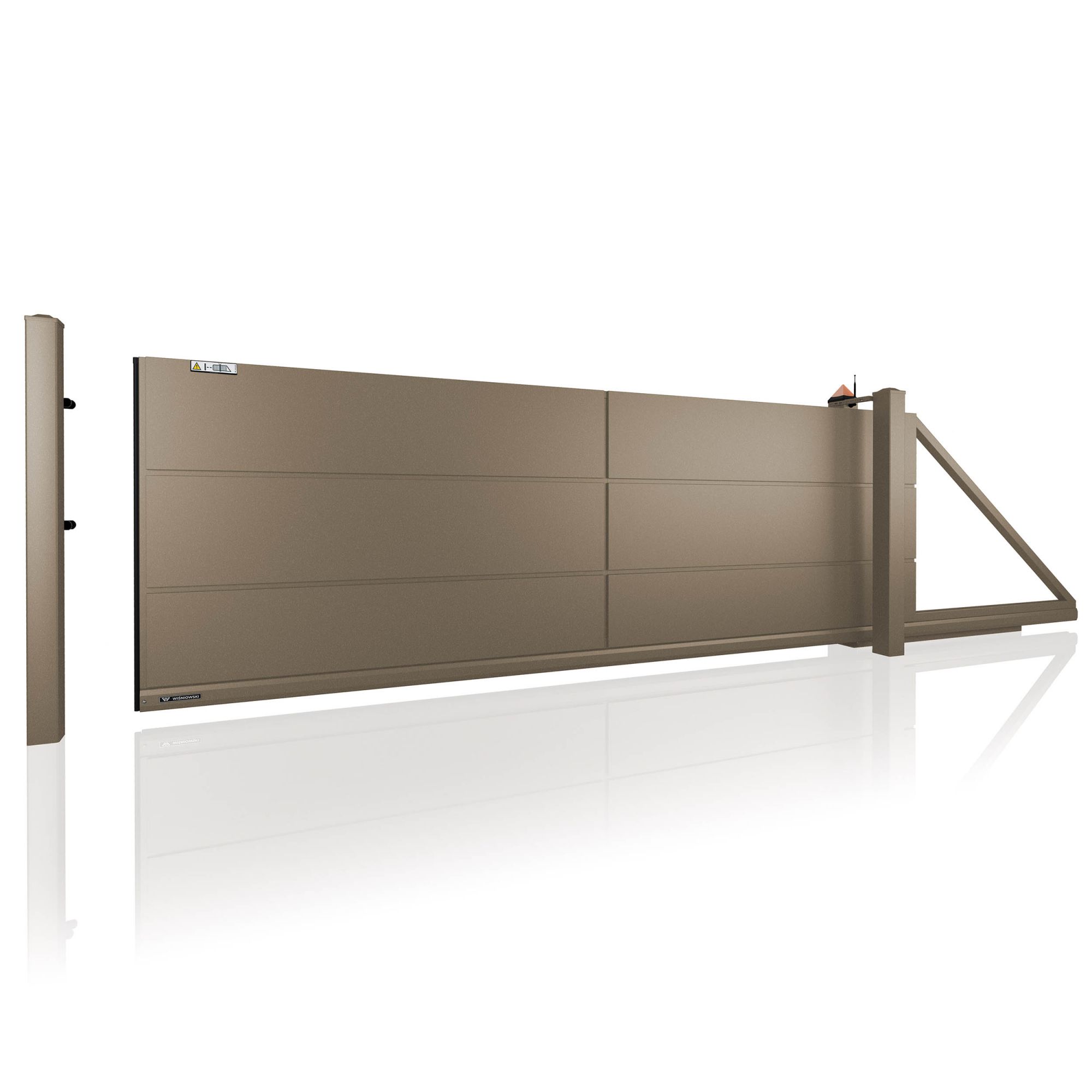 Brama przesuwna HOME INCLUSIVE AW.10.200 (panel 500mm) — zdjęcie 16