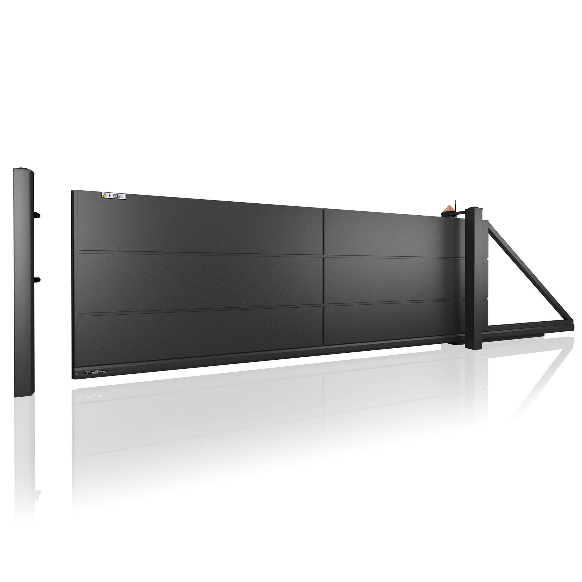 Brama przesuwna HOME INCLUSIVE AW.10.200 (panel 500mm) — zdjęcie 18