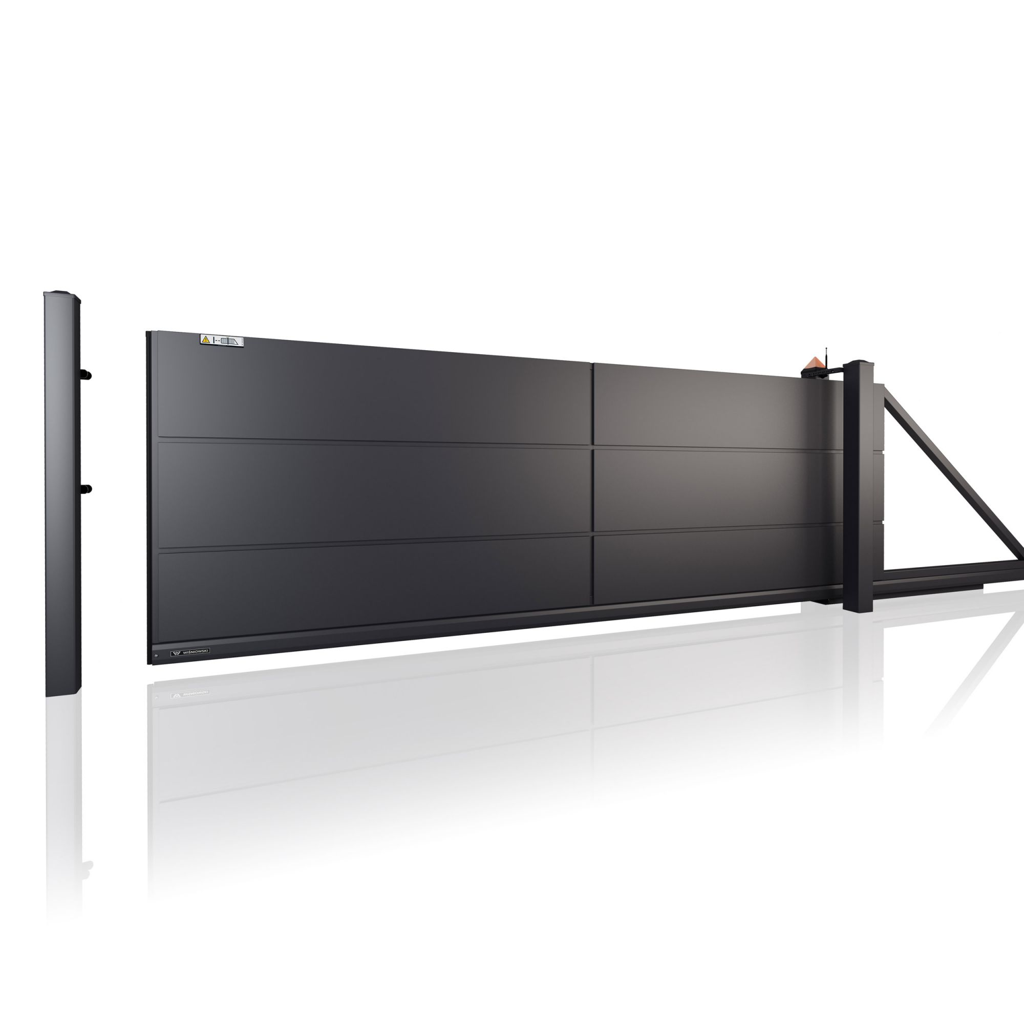 Brama przesuwna HOME INCLUSIVE AW.10.200 (panel 500mm) — zdjęcie 2