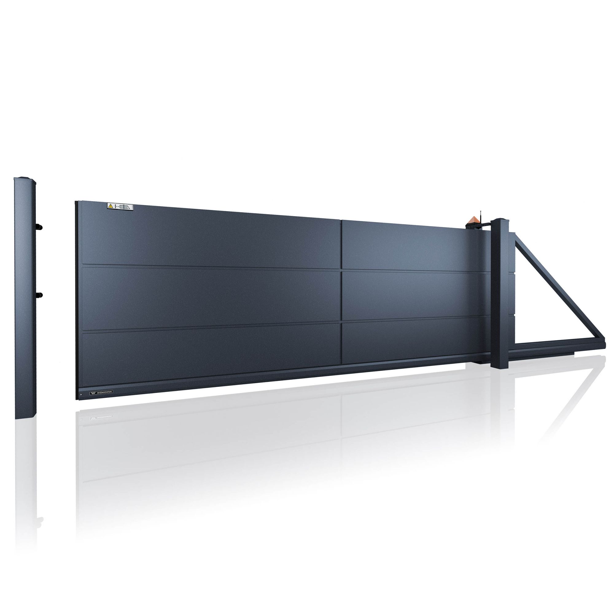 Brama przesuwna HOME INCLUSIVE AW.10.200 (panel 500mm) — zdjęcie 25