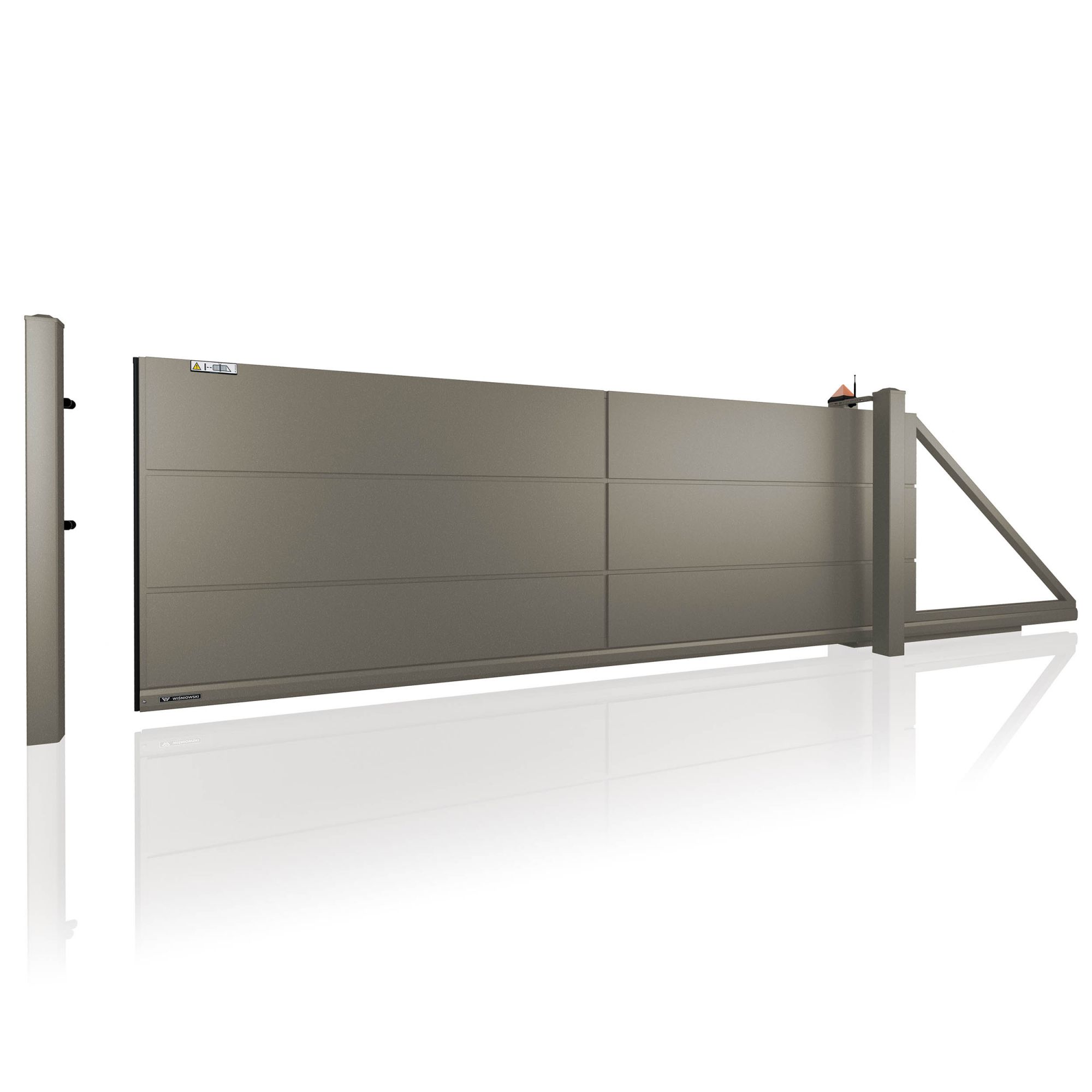 Brama przesuwna HOME INCLUSIVE AW.10.200 (panel 500mm) — zdjęcie 29
