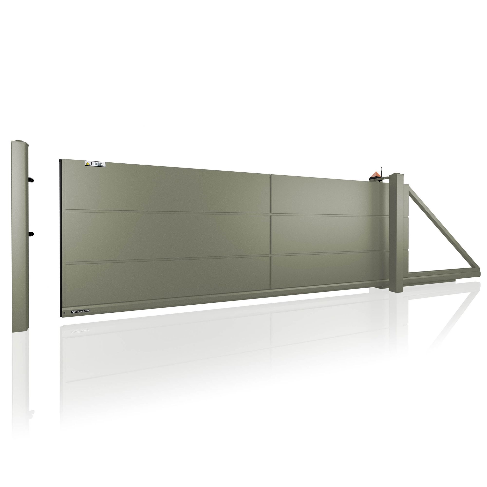 Brama przesuwna HOME INCLUSIVE AW.10.200 (panel 500mm) — zdjęcie 30